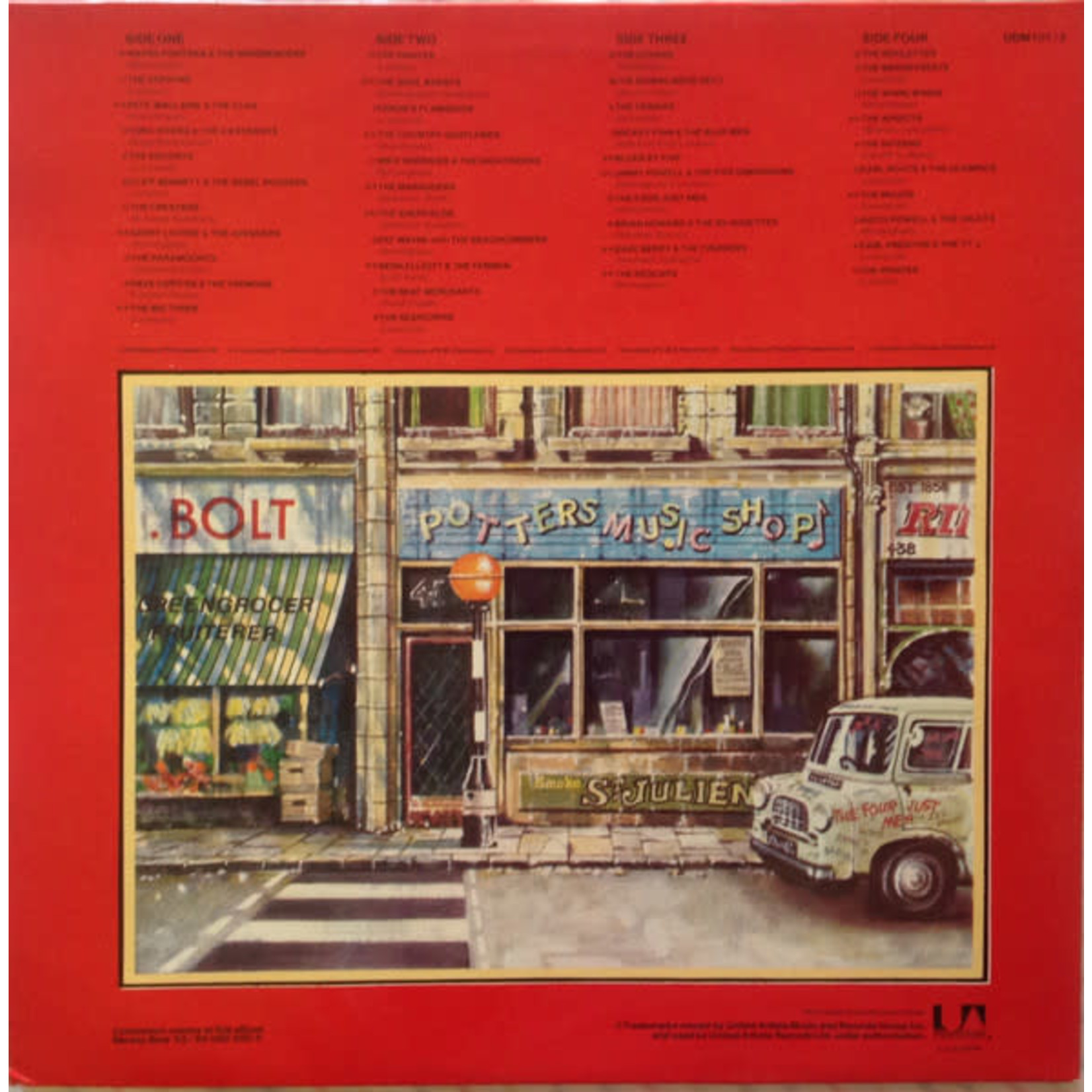 United Artists V/A - The Beat Merchants - British Beat Groups 1963-1964 (2LP) [1977] {VG+/VG+}