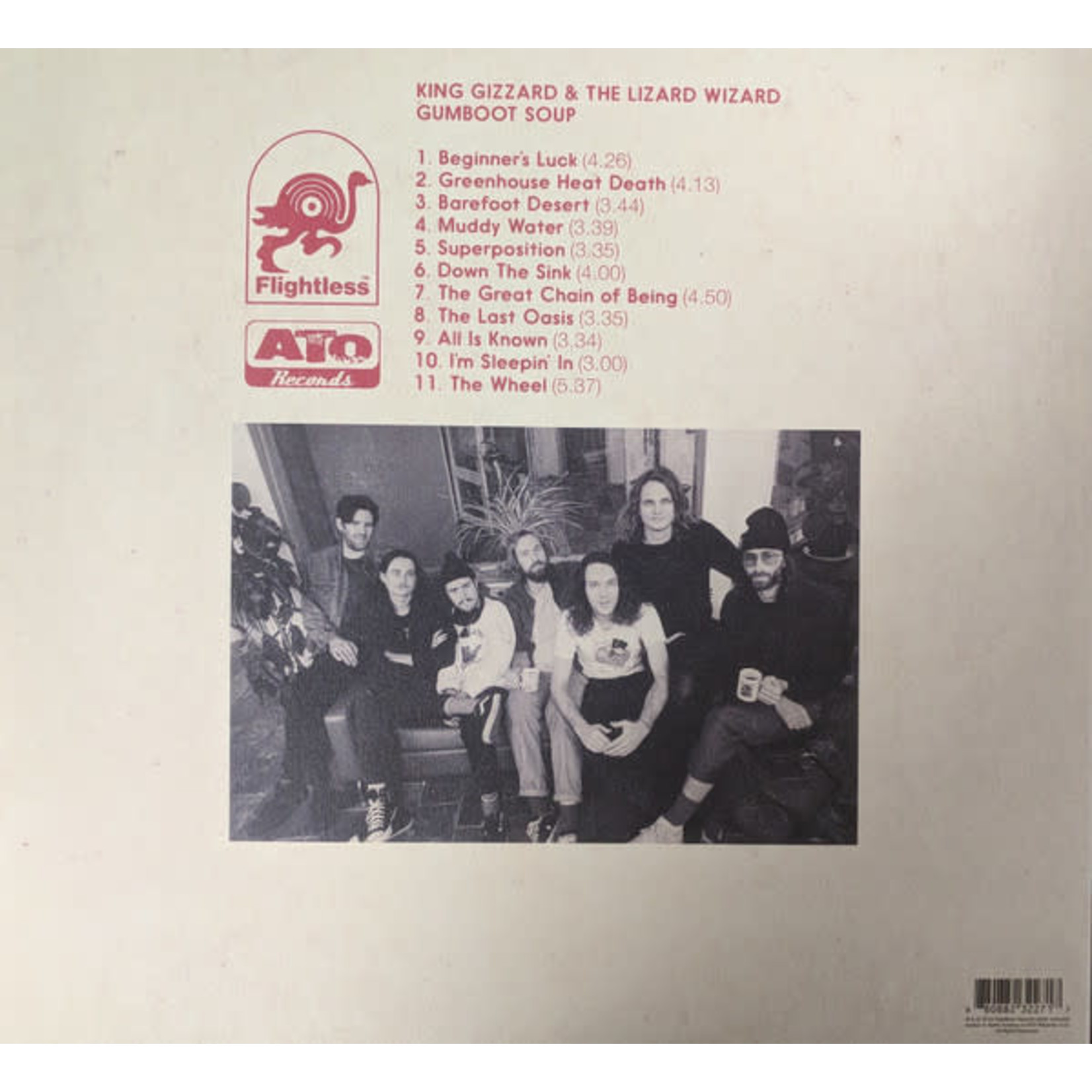 ATO King Gizzard & The Lizard Wizard - Gumboot Soup (LP) [Orange Splatter]
