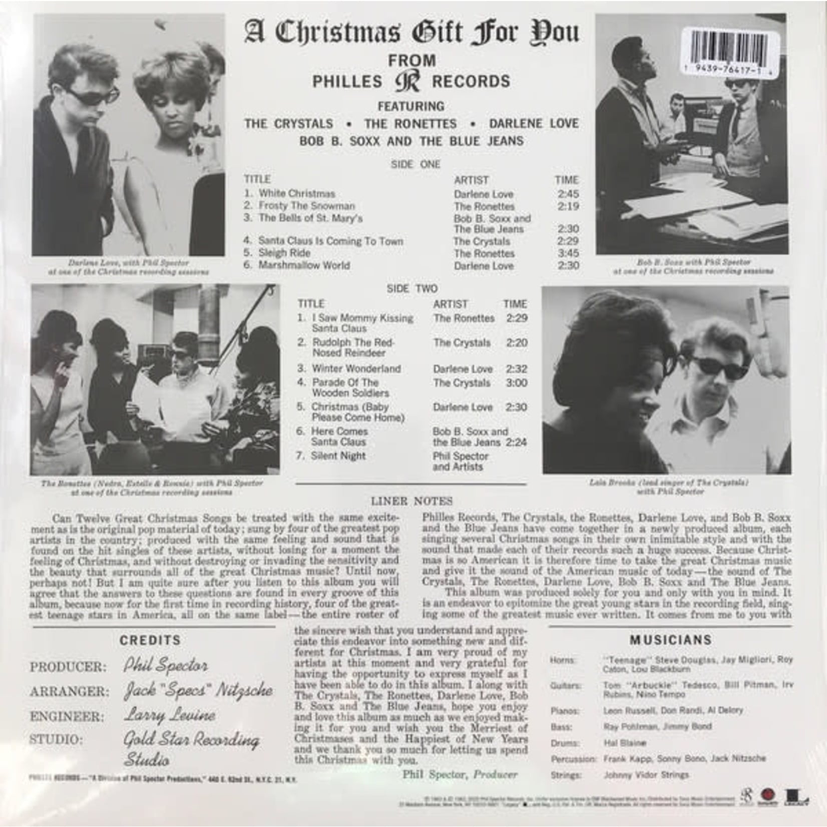 Sony V/A - A Christmas Gift For You from Phillies Records (LP)