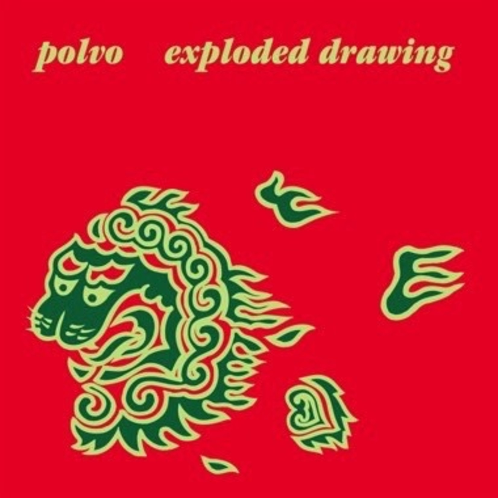 Touch and Go Polvo - Exploded Drawing (2LP) [Aqua]