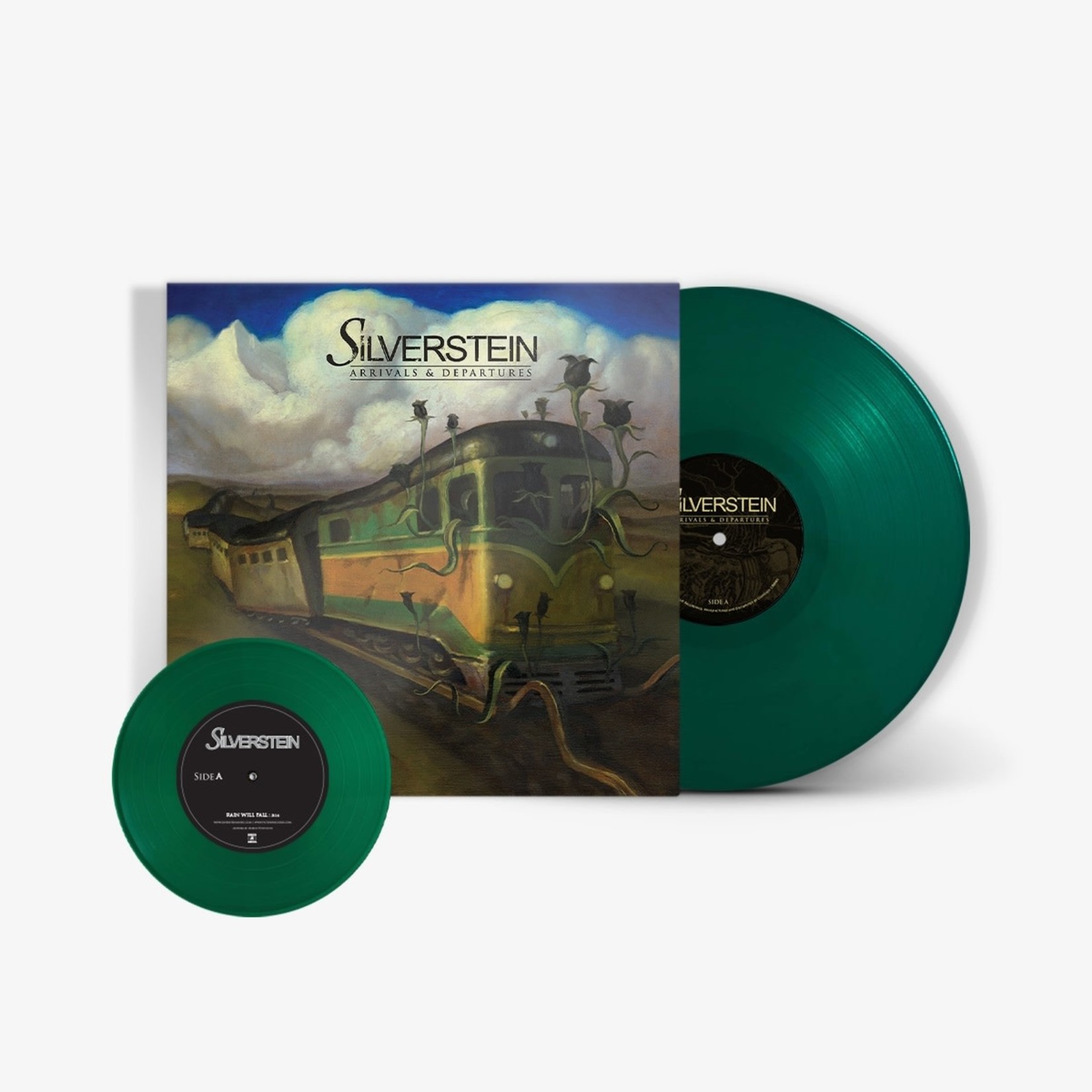 RSD Black Friday 2011-2023 Silverstein - Arrivals & Departures (LP+7") [Green]