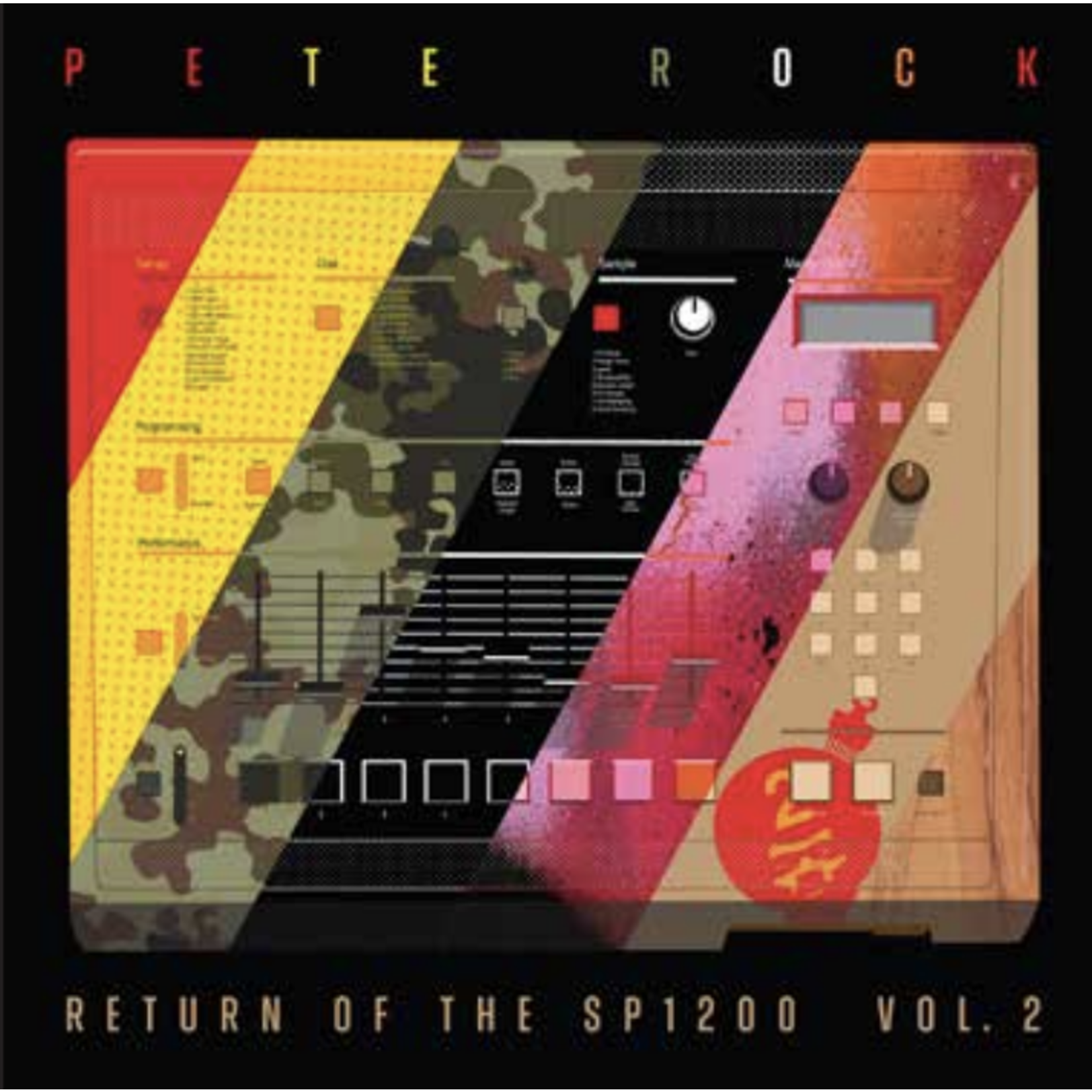 RSD Black Friday 2011-2023 Pete Rock - Return Of The SP-1200 V.2 (LP) [Red]