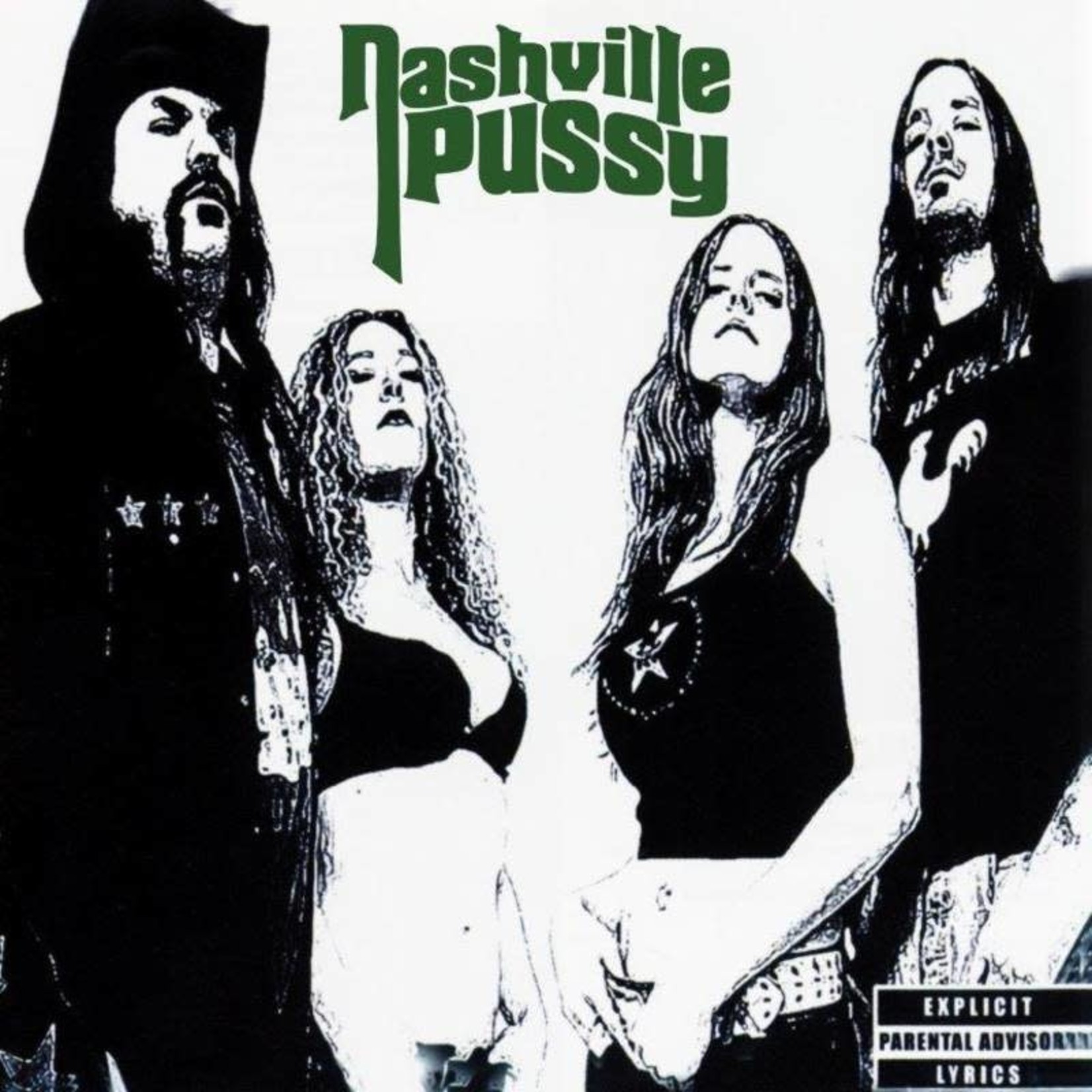RSD Black Friday 2011-2022 Nashville Pussy - Say Something Nasty (LP) [Green/White]