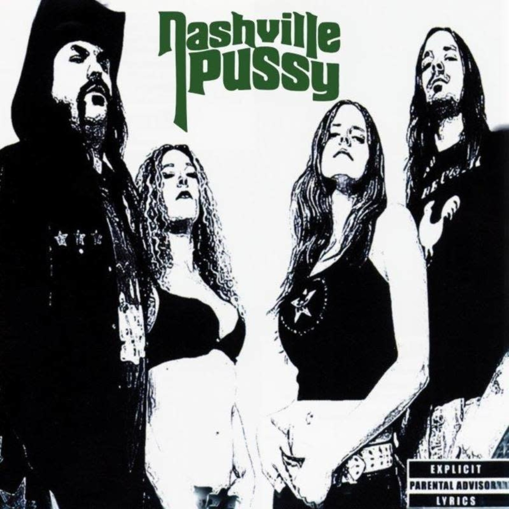 RSD Black Friday 2011-2023 Nashville Pussy - Say Something Nasty (LP) [Green/White]