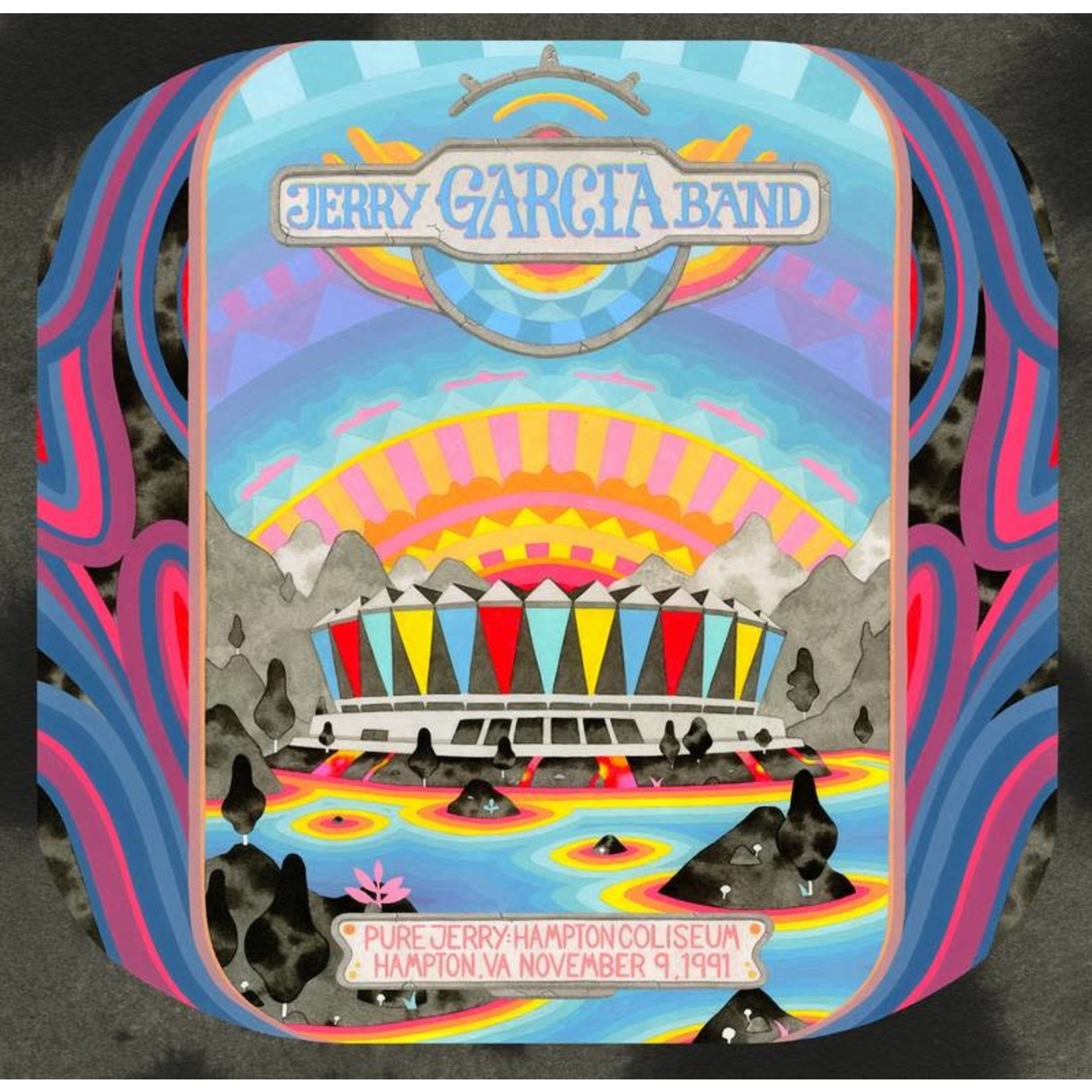 RSD Black Friday 2011-2022 Jerry Garcia Band - Pure Jerry: Coliseum in Hampton VA,  November 9, 1991 (5LP)