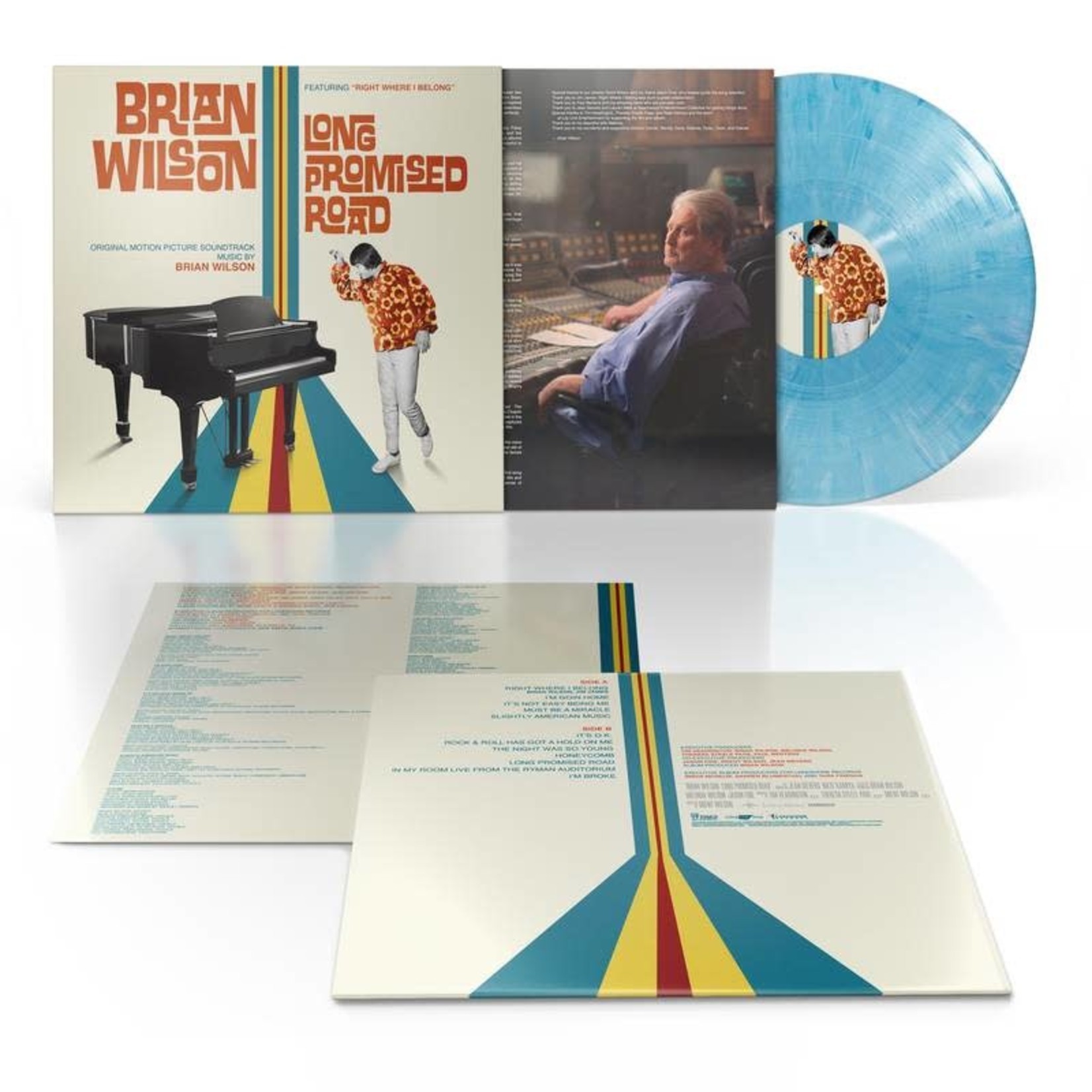 RSD Black Friday 2011-2022 Brian Wilson - Brian Wilson Long Promised Road (LP) [Blue/White]