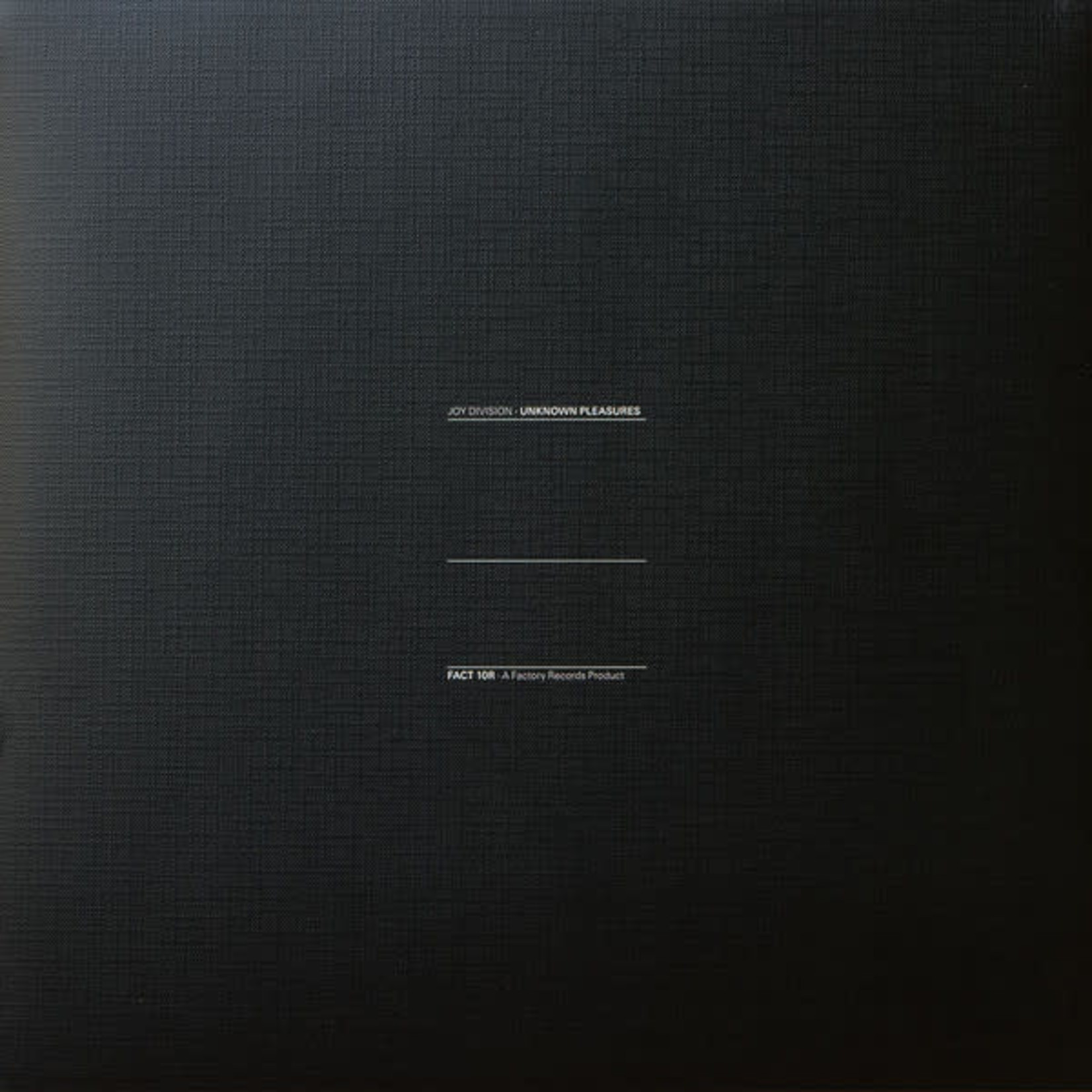 Joy Division - Unknown Pleasures (LP)