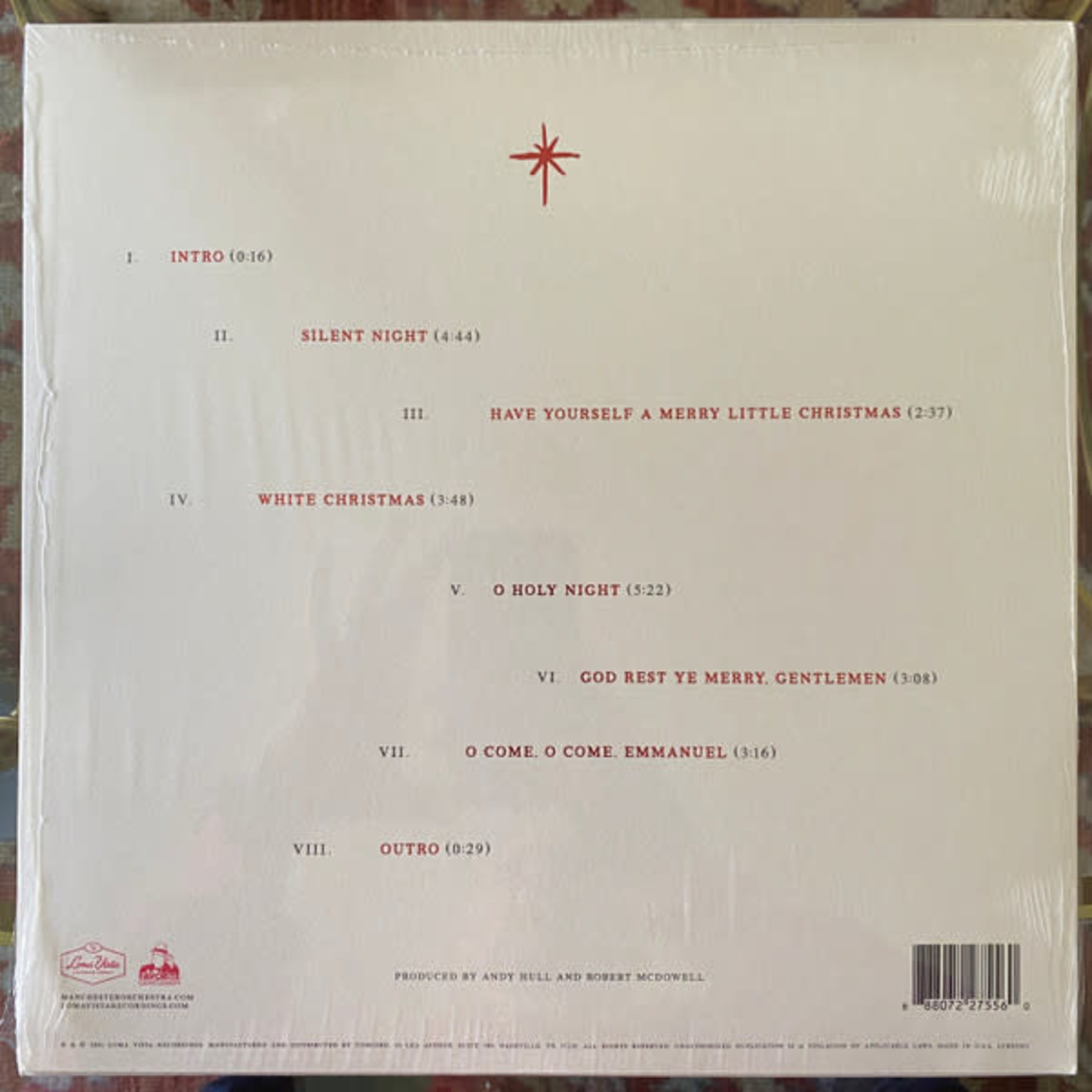Loma Vista Manchester Orchestra - Christmas Songs Vol 1 (LP) [Red]
