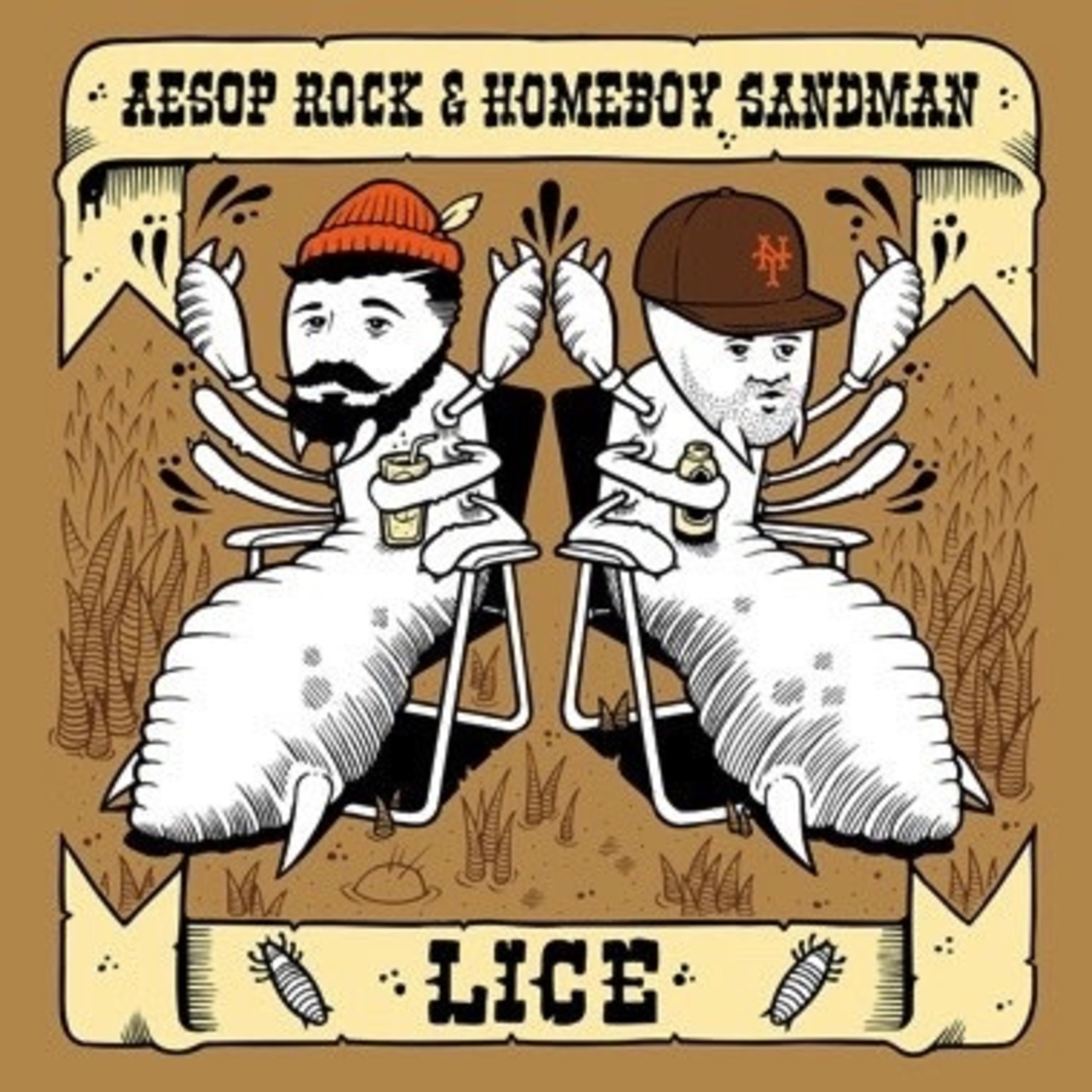 Rhymesayers Entertainment Aesop Rock & Homeboy Sandman - Lice (12")