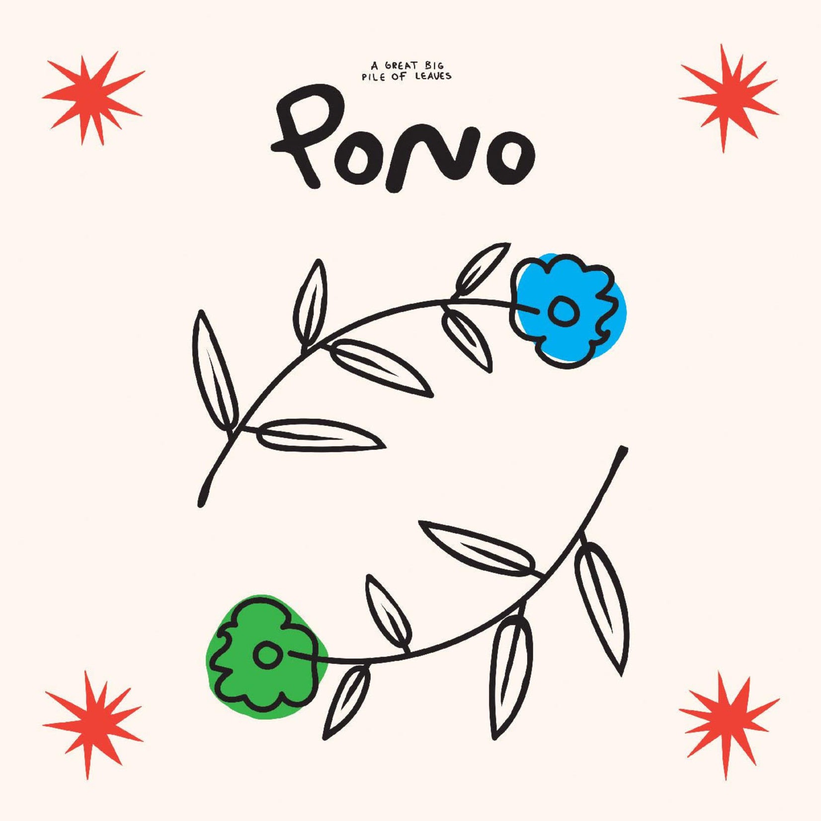 Topshelf Great Big Pile of Leaves - Pono (LP) [White/Green/Blue]