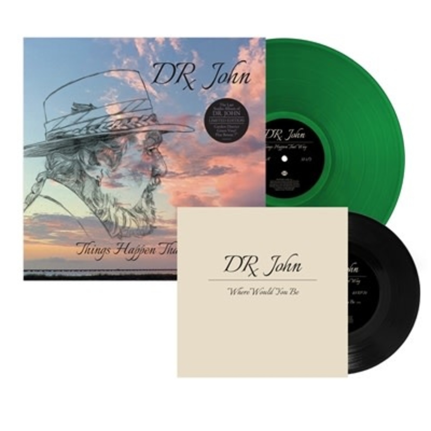 Rounder Dr John - Things Happen That Way (LP+7") [Green]