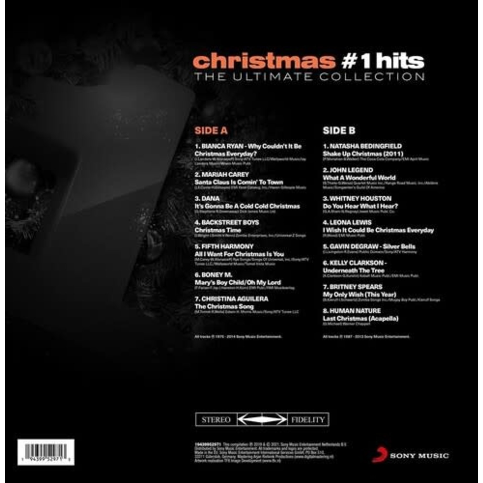 Sony V/A - Christmas Number 1 Hits: The Ultimate Collection (2LP)