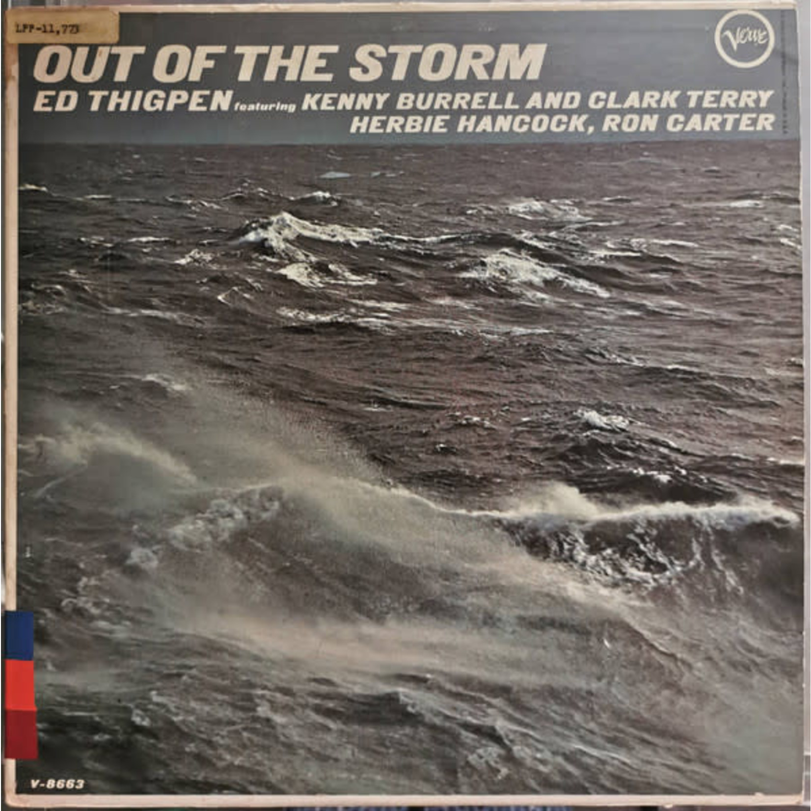 Verve Ed Thigpen ‎- Out Of The Storm (LP) [Test Pressing] {VG+}