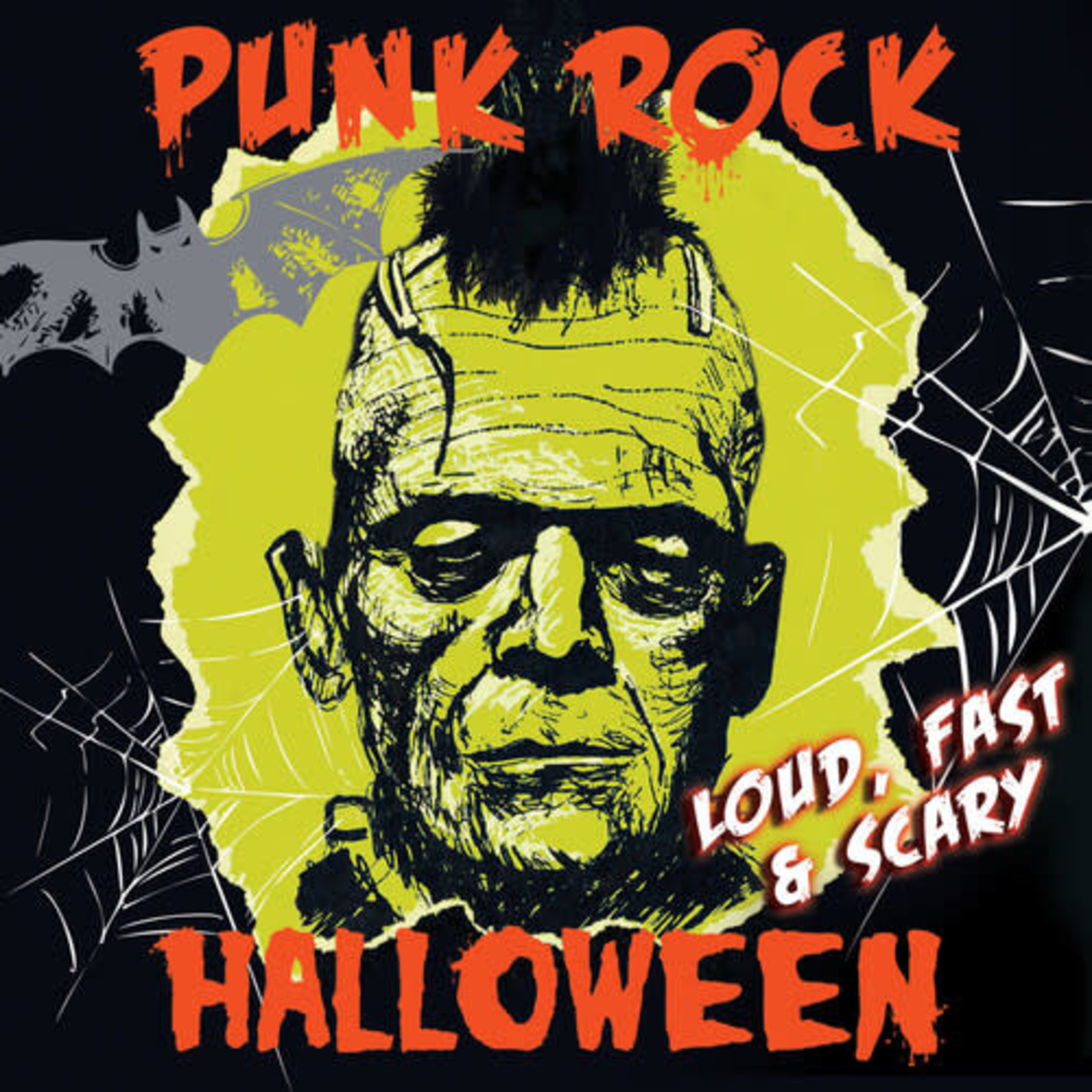 Cleopatra V/A - Punk Rock Halloween: Loud, Fast & Scary! (LP) [Orange]