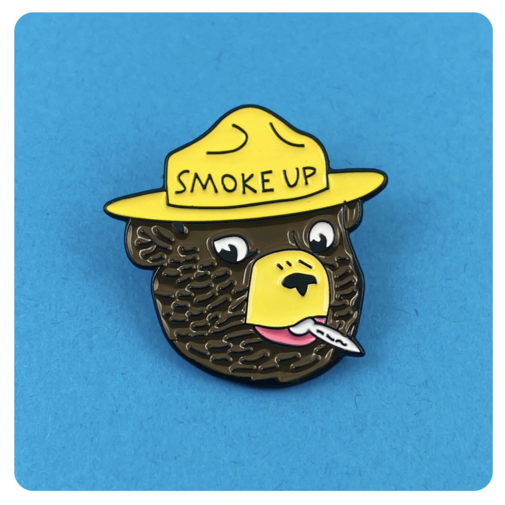 Ridin High Smoke Up (Enamel)