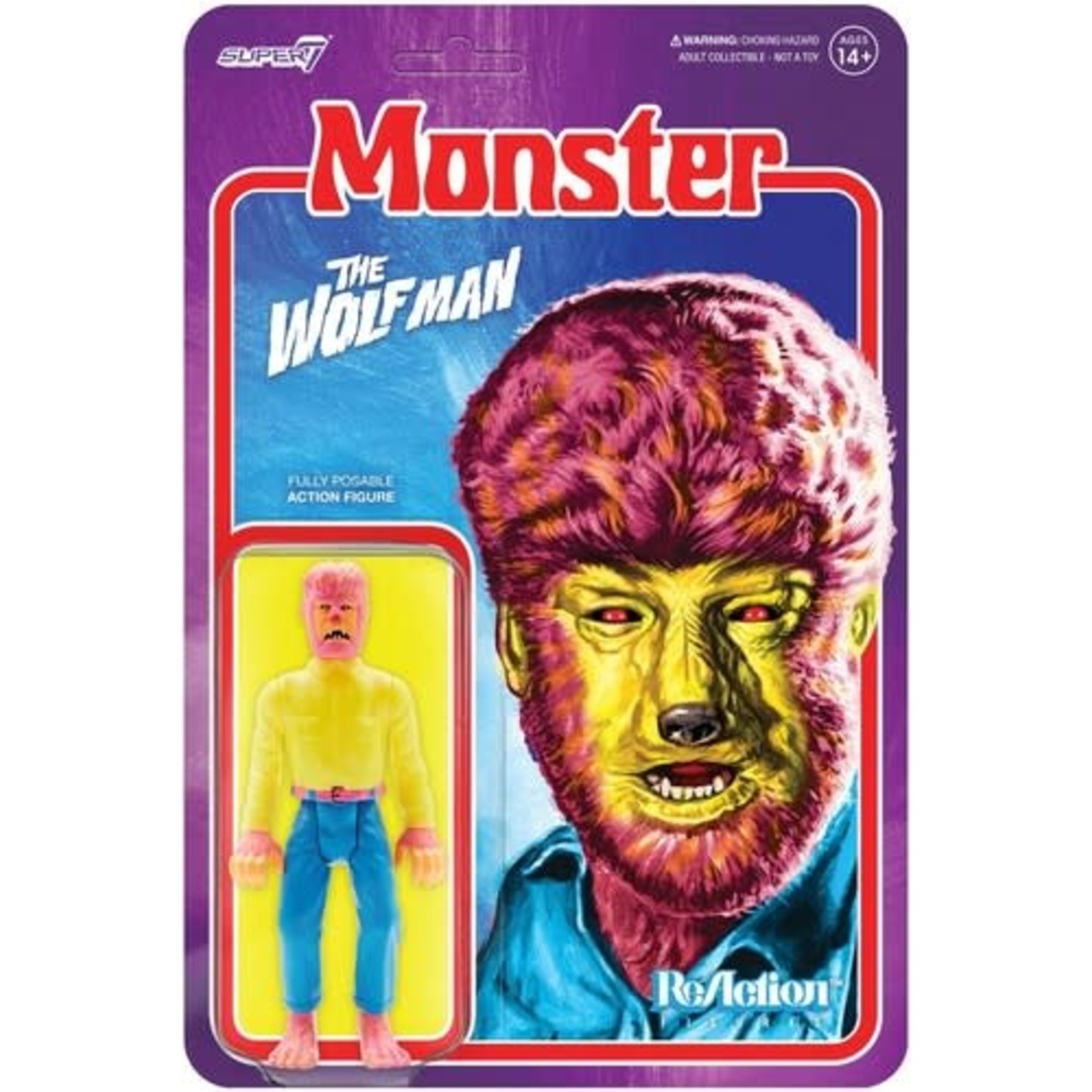 Super7 Universal Monsters - The Wolf Man (ReAction Figure)