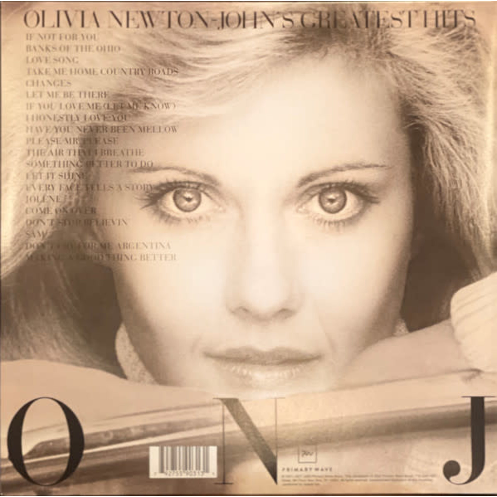 Olivia Newton-John - Olivia Newton-John's Greatest Hits (2LP)