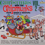 Capitol Chipmunks - Alvin, Simon & Theodore with David Seville: Christmas With The Chipmunks Vol. 2 (LP) [White]