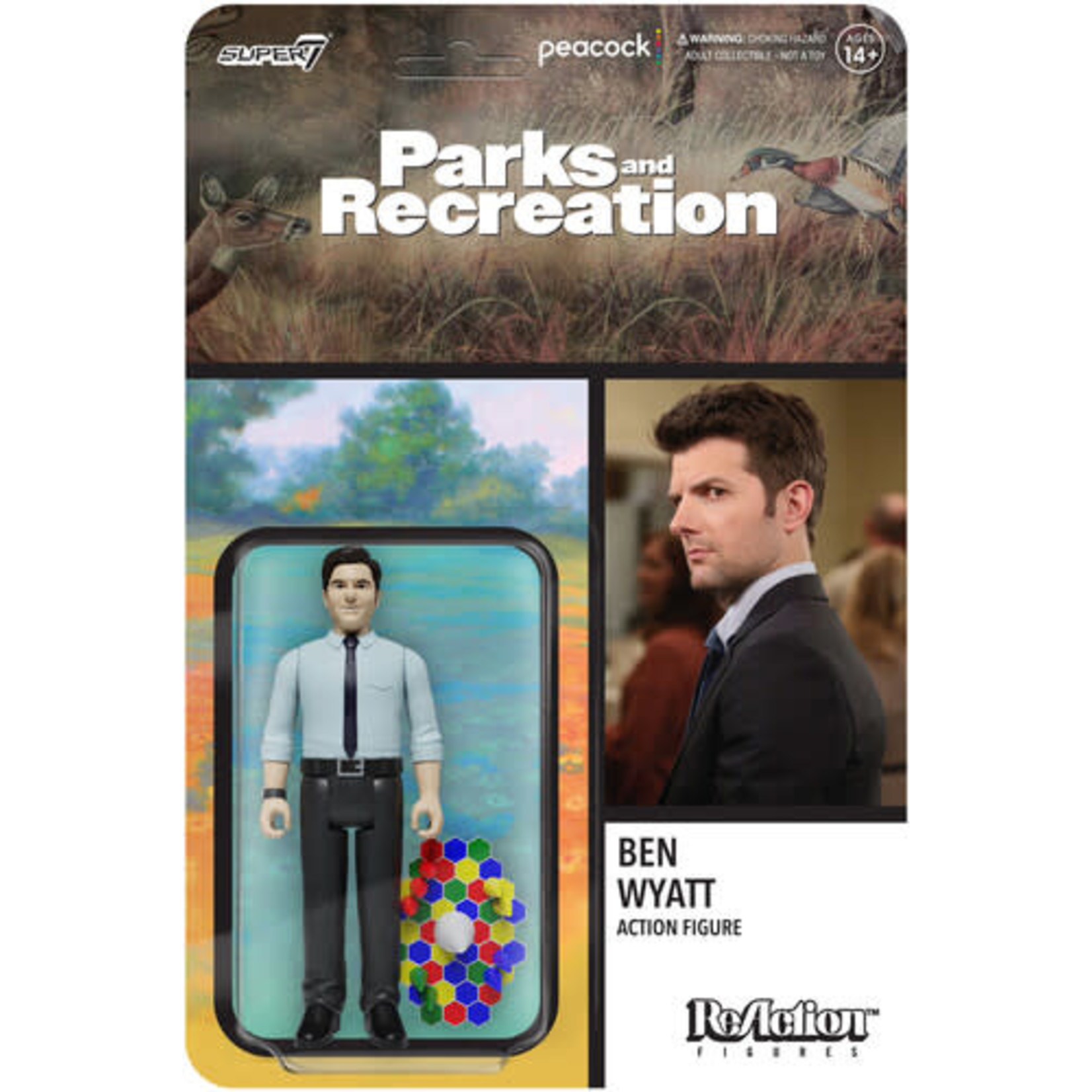 Super7 Parks And Recreation - Ben Wyatt (ReAction Figure)