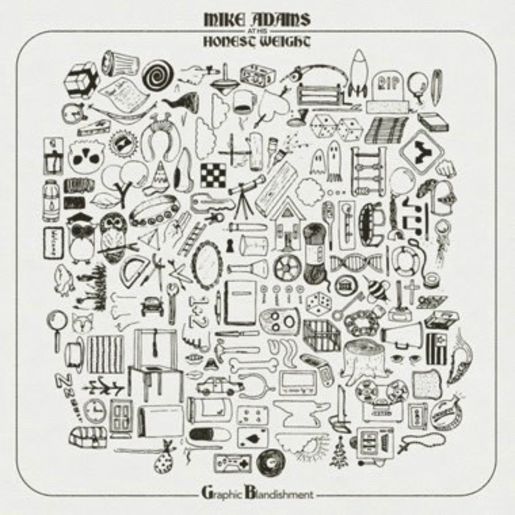 Joyful Noise Recordings Mike Adams At His Honest Weight - Graphic Blandishment (LP)