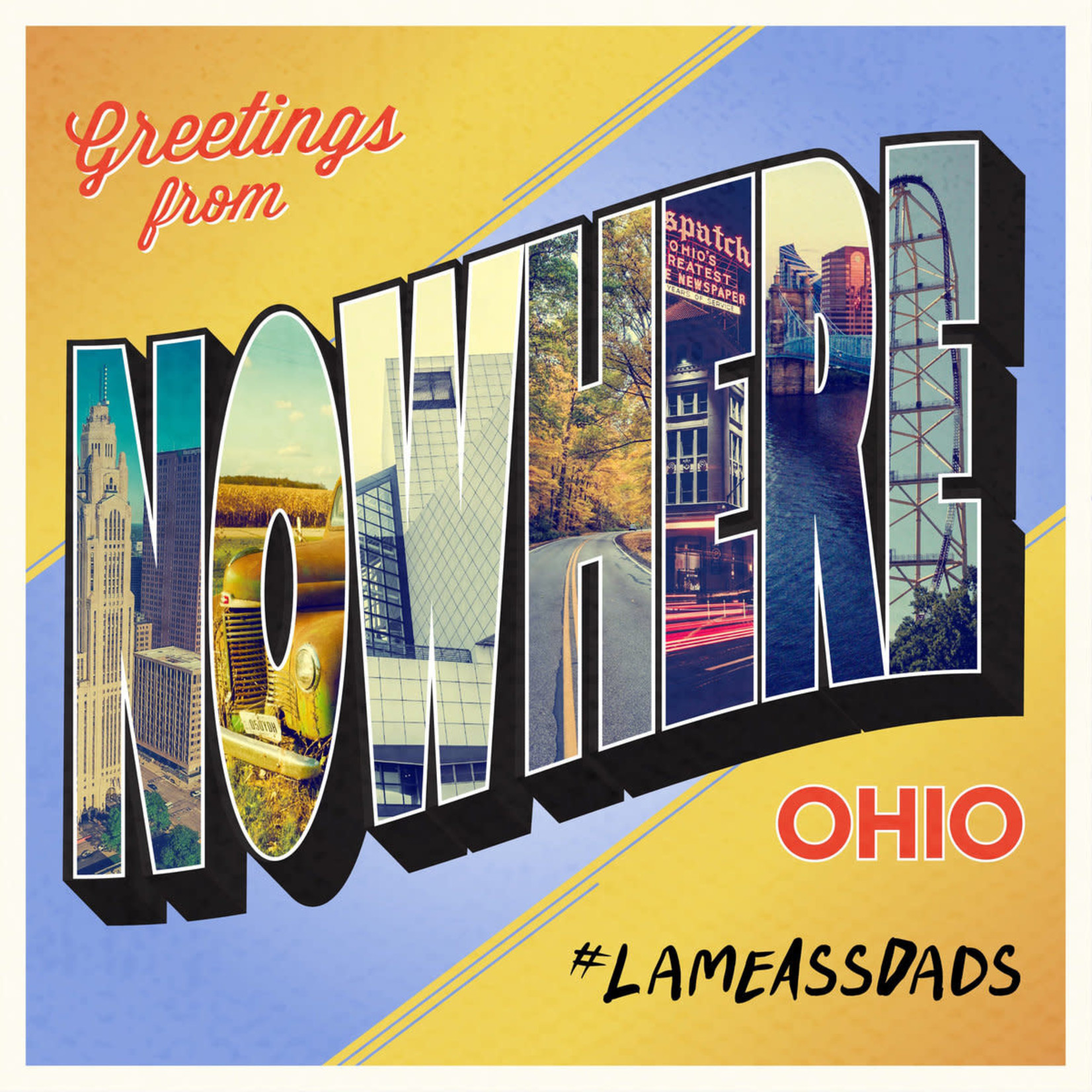 Punkerton lameassdads - Greetings from Nowhere, Ohio (LP) [Random]