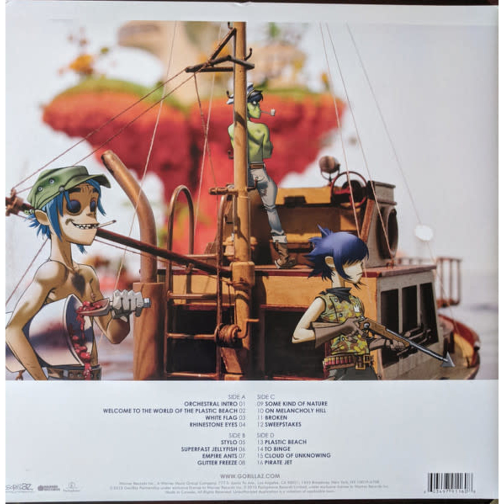 Parlophone Gorillaz - Plastic Beach (2LP)