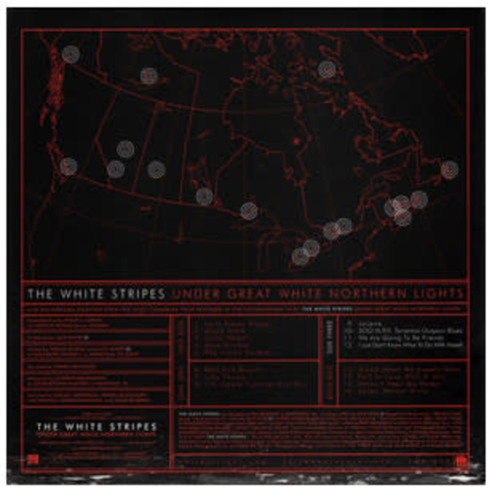 Third Man White Stripes - Under Great White Northern Lights (2LP)