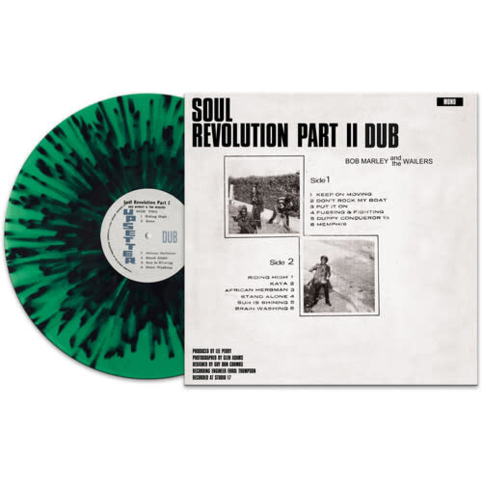 Cleopatra Bob Marley & The Wailers - Soul Revolution Part II Dub (LP) [Green Splatter]