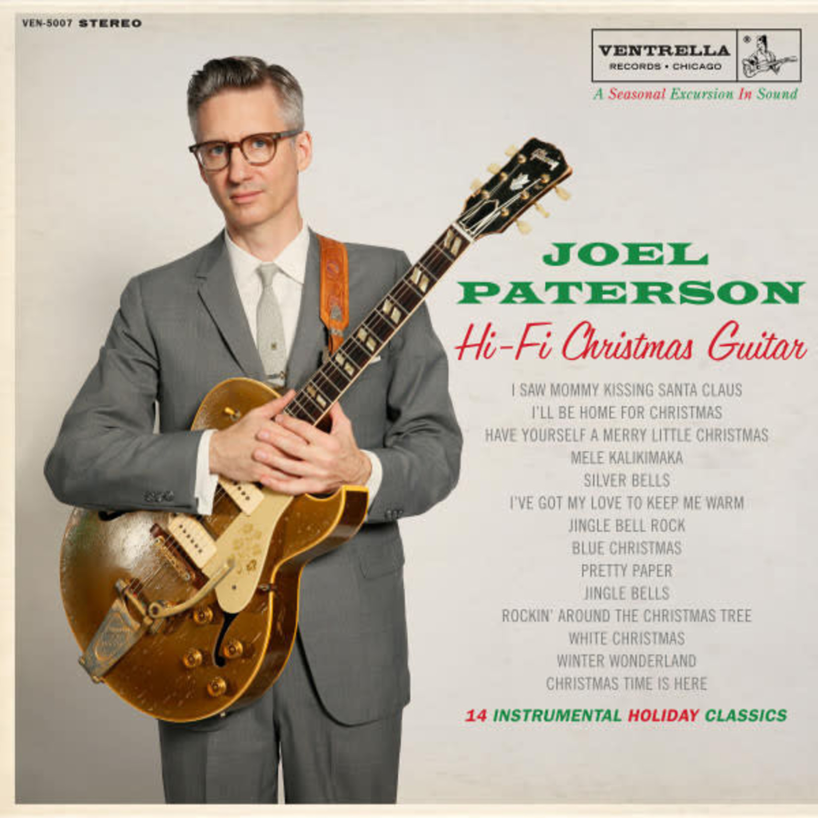 Joel Paterson - Hi-Fi Christmas Guitar (LP) [Green]