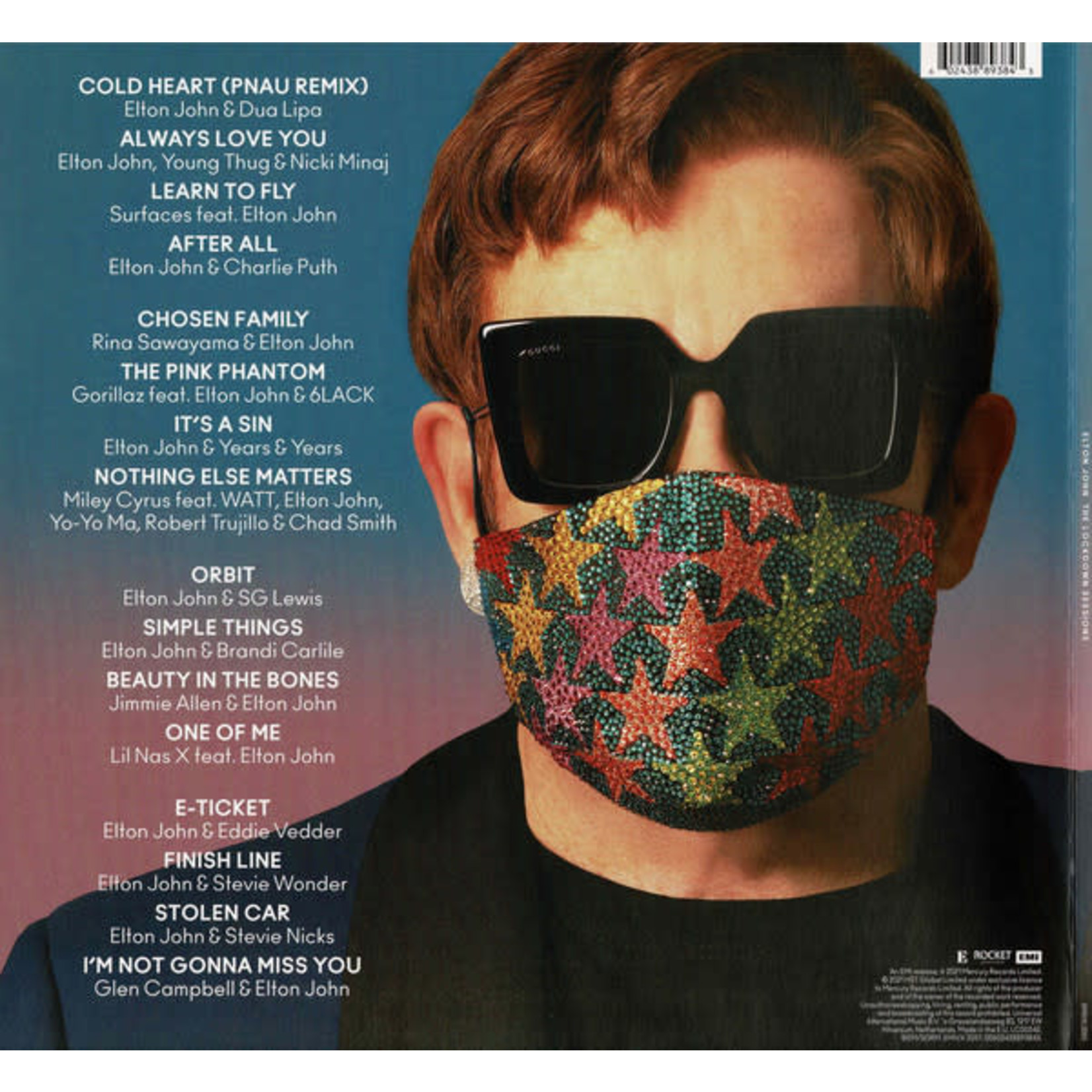 Interscope Elton John - The Lockdown Sessions (2LP) [Blue]