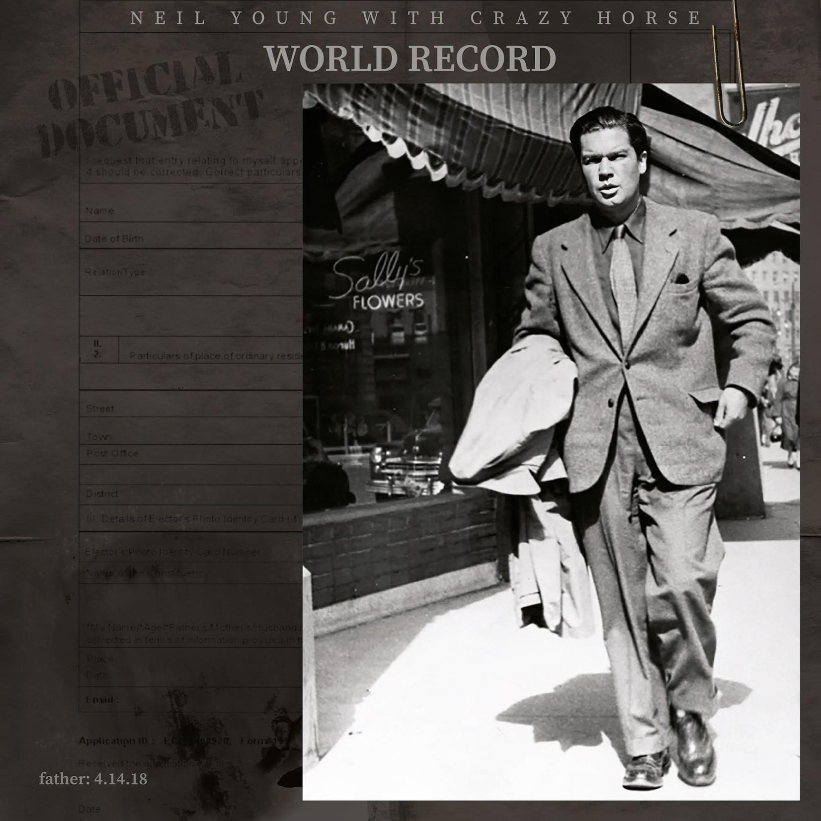 Reprise Neil Young & Crazy Horse - World Record (2LP) [Clear]
