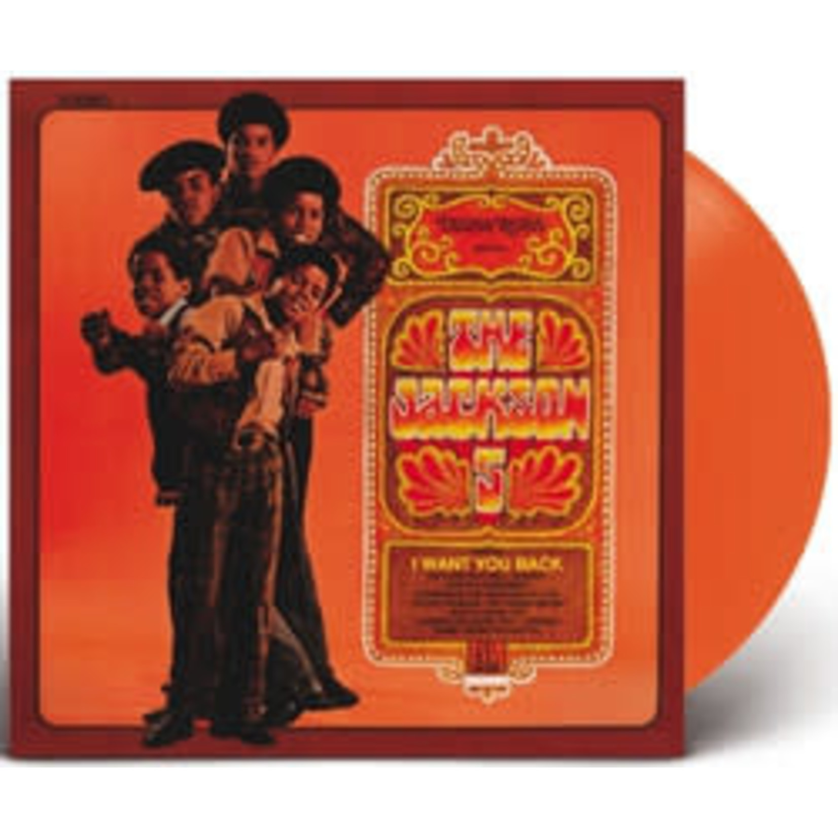 Motown Jackson 5 - Diana Ross Presents... (LP) [Orange]