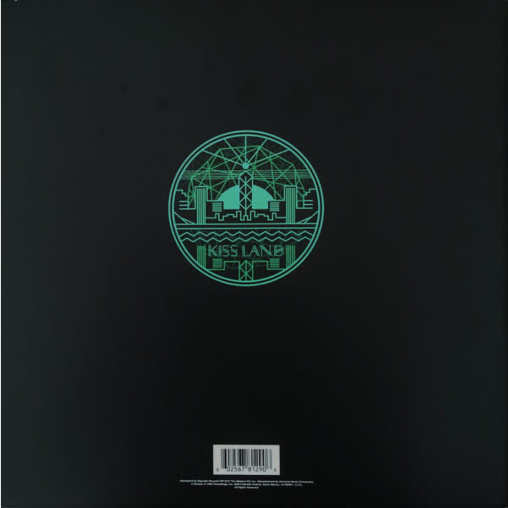 XO Weeknd - Kiss Land (2LP) [Seaglass]