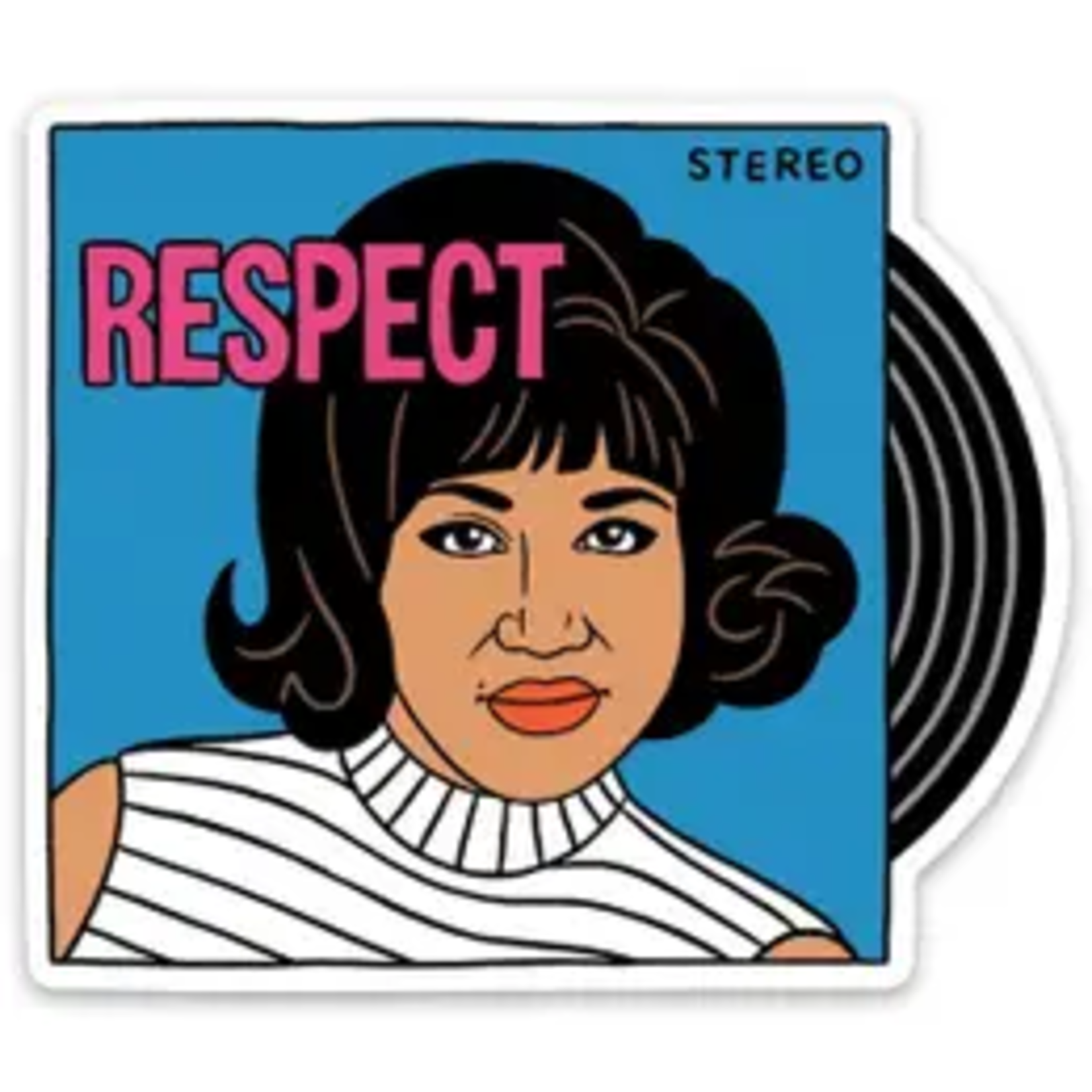 The Found Aretha Franklin Respect (Sticker)