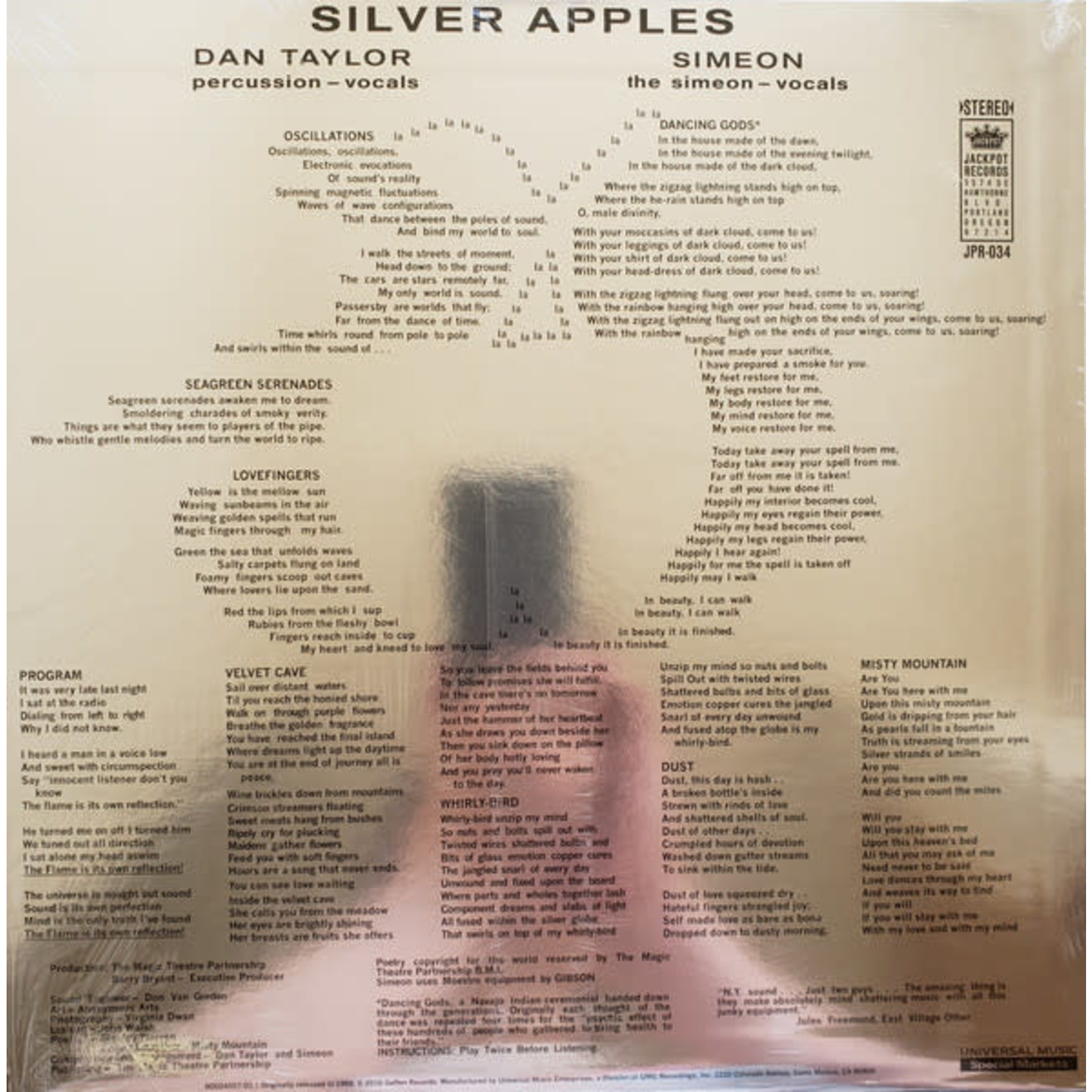 Jackpot Silver Apples - Silver Apples (LP) [Blue]