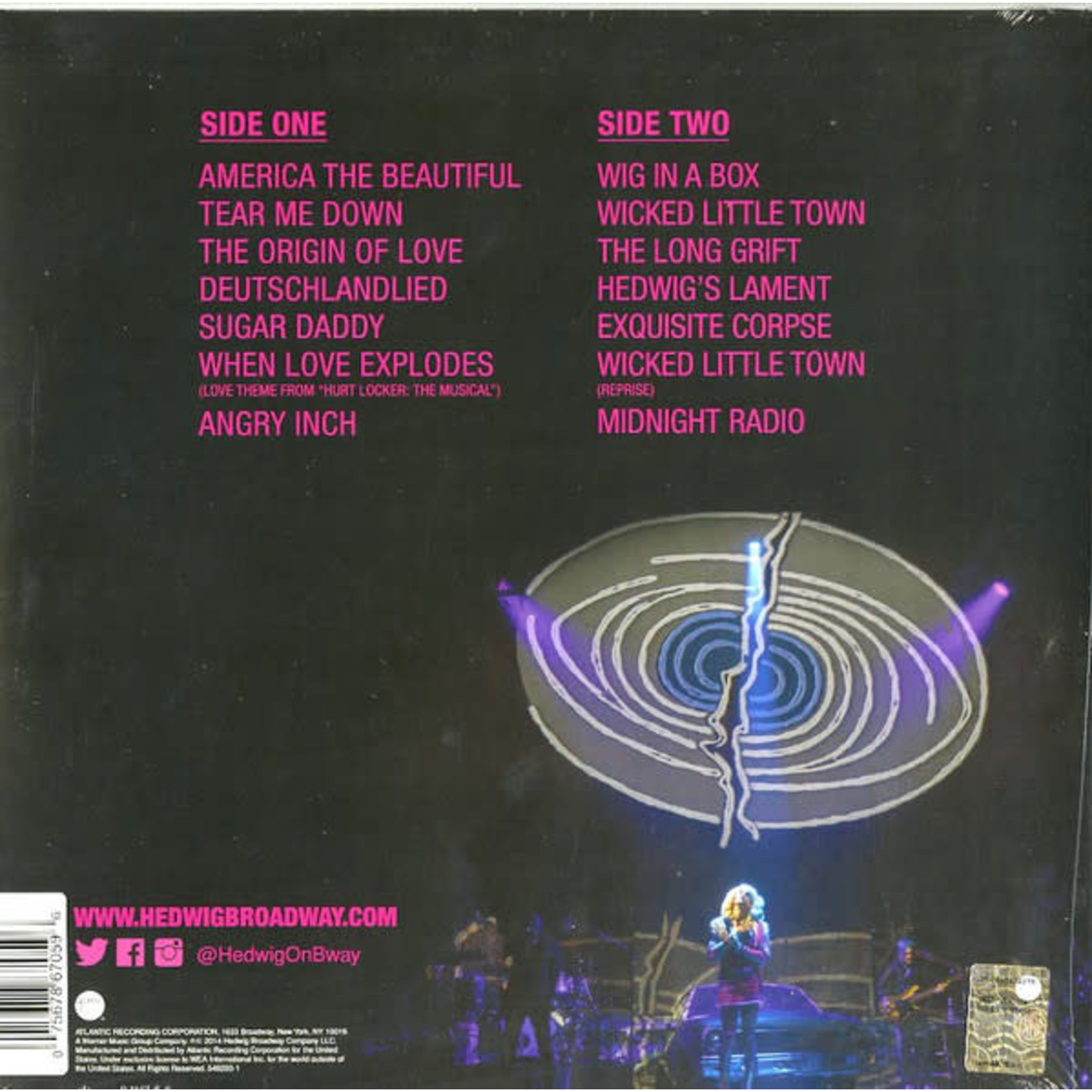 Record Store Day 2008-2023 Neil Patrick Harris - Hedwig and the Angry Inch OST (LP) [Pink] {VG+/VG+}