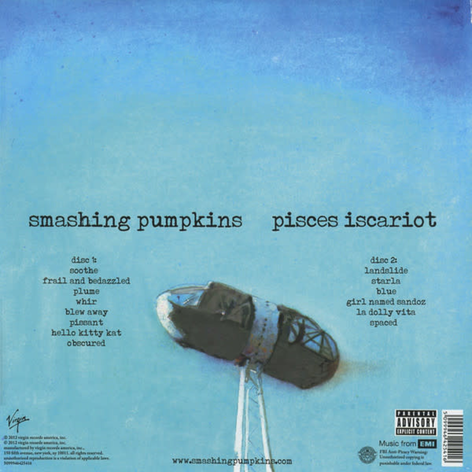 Virgin Smashing Pumpkins - Pisces Iscariot (2LP)