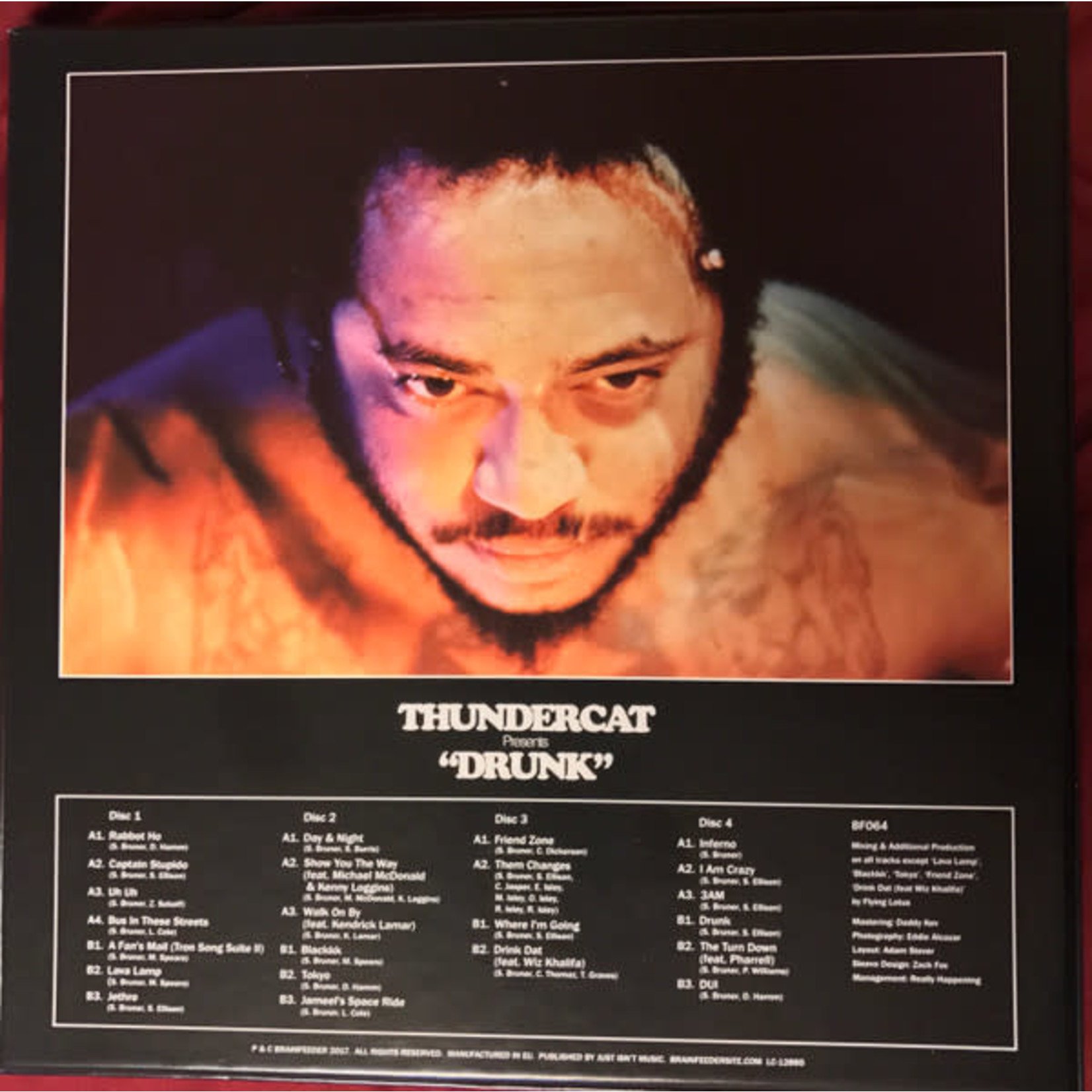 Brainfeeder Thundercat - Drunk (4x10")