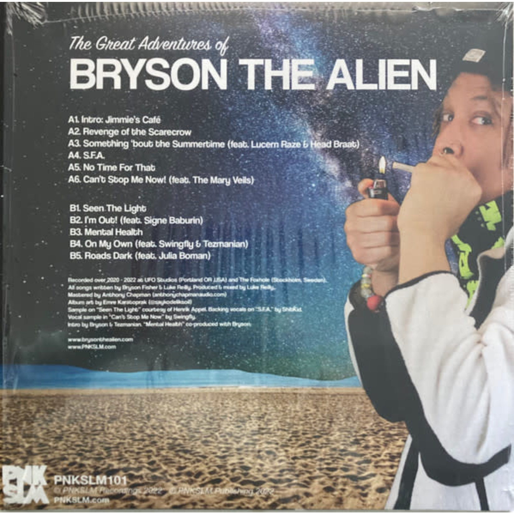 PNKSLM Bryson The Alien -  The Great Adventures of... (LP) [Color]