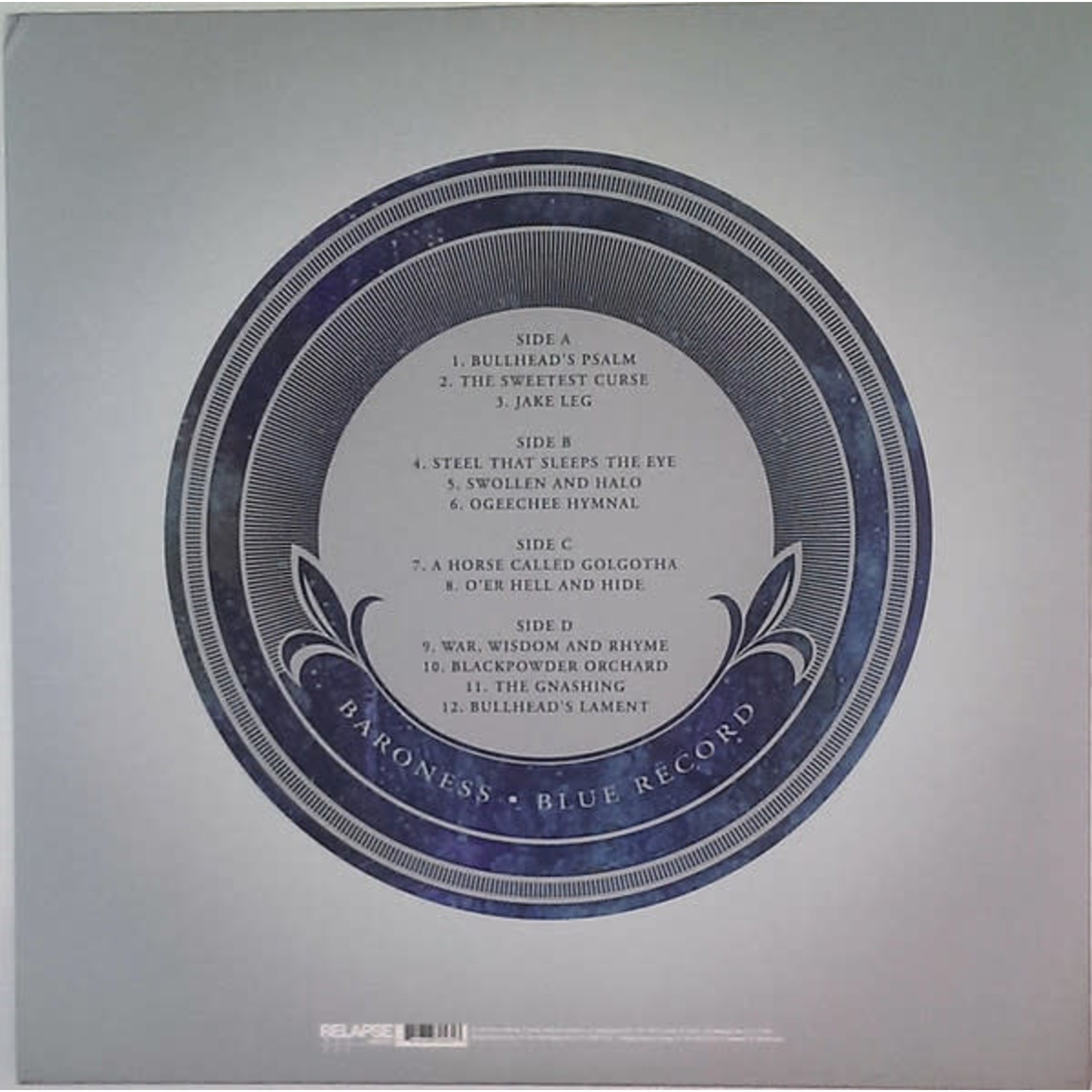 Relapse Baroness - Blue Album (2LP) [Blue/Silver Galaxy]