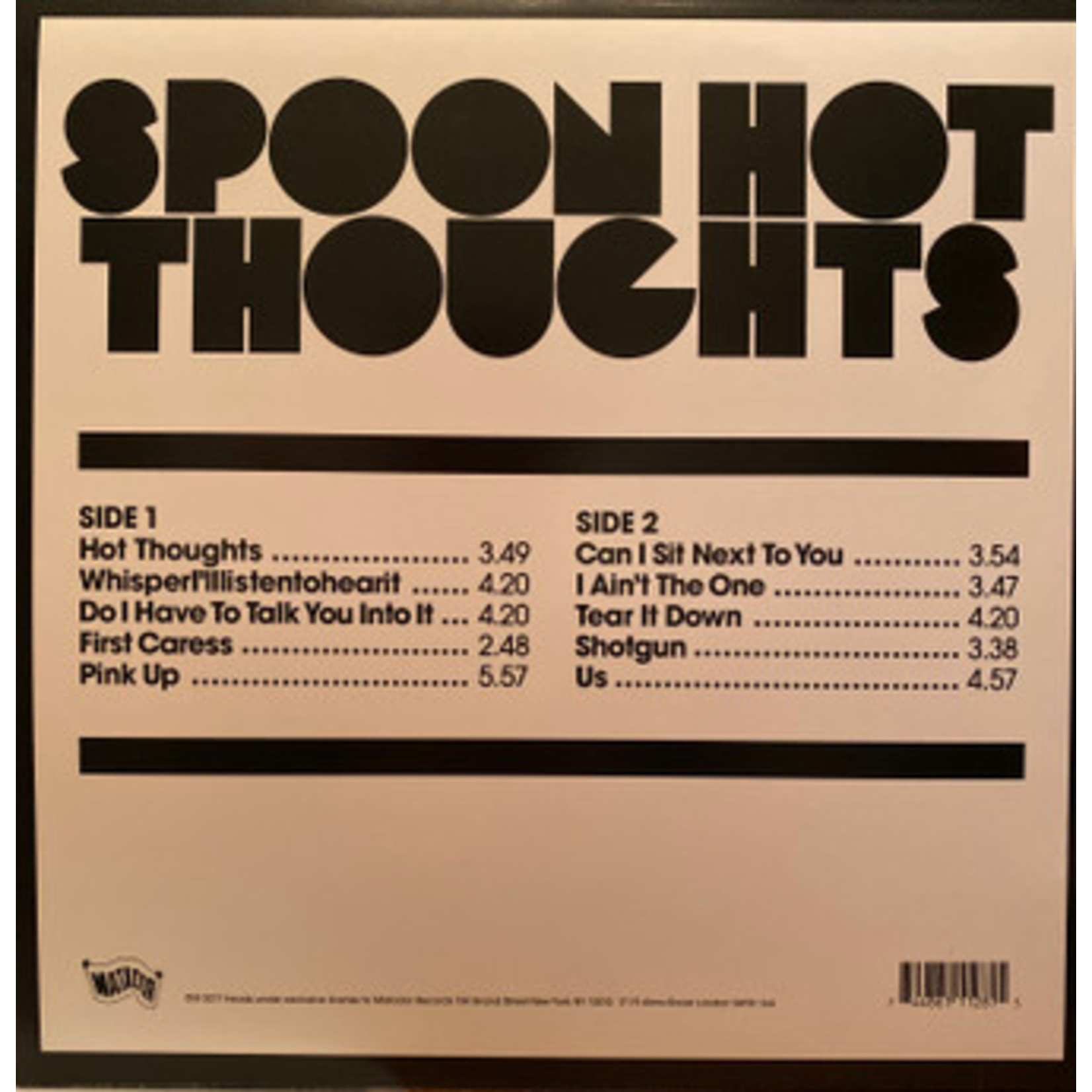 Matador Spoon - Hot Thoughts (LP)