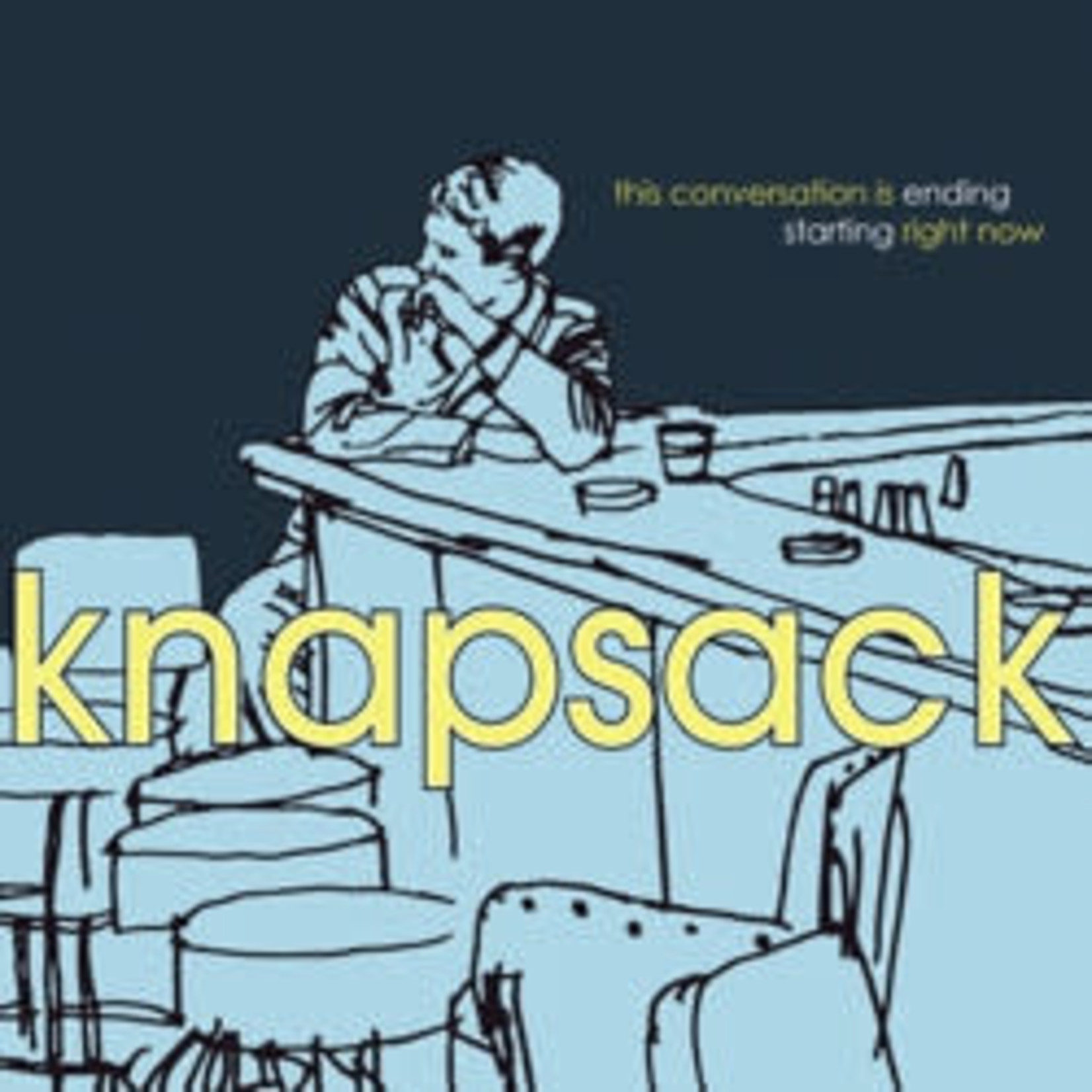 Knapsack - This Conversation Is Ending Starting Right Now (LP) [Yellow]