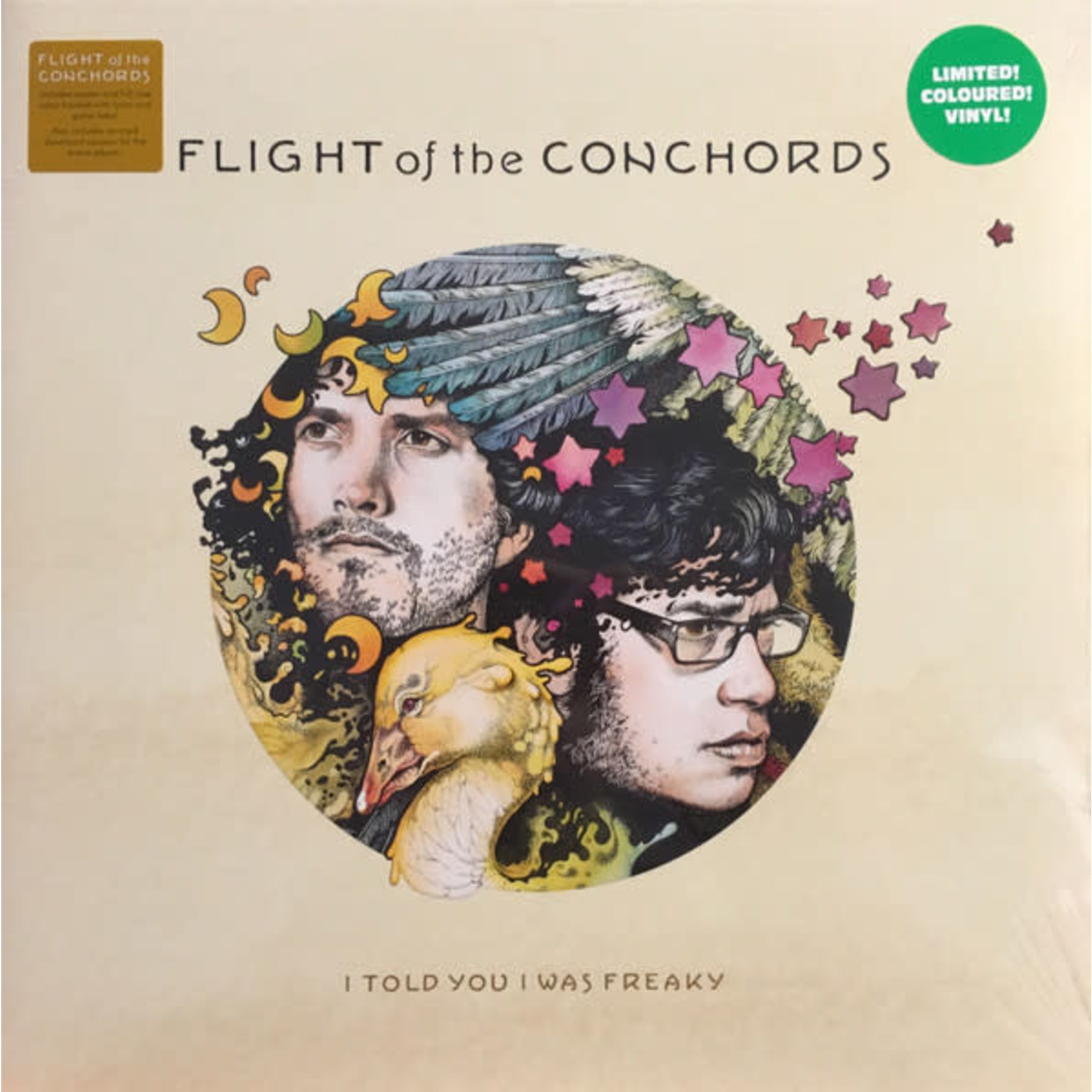 Sub Pop Flight of the Conchords - I Told You I Was Freaky (LP) [Color]