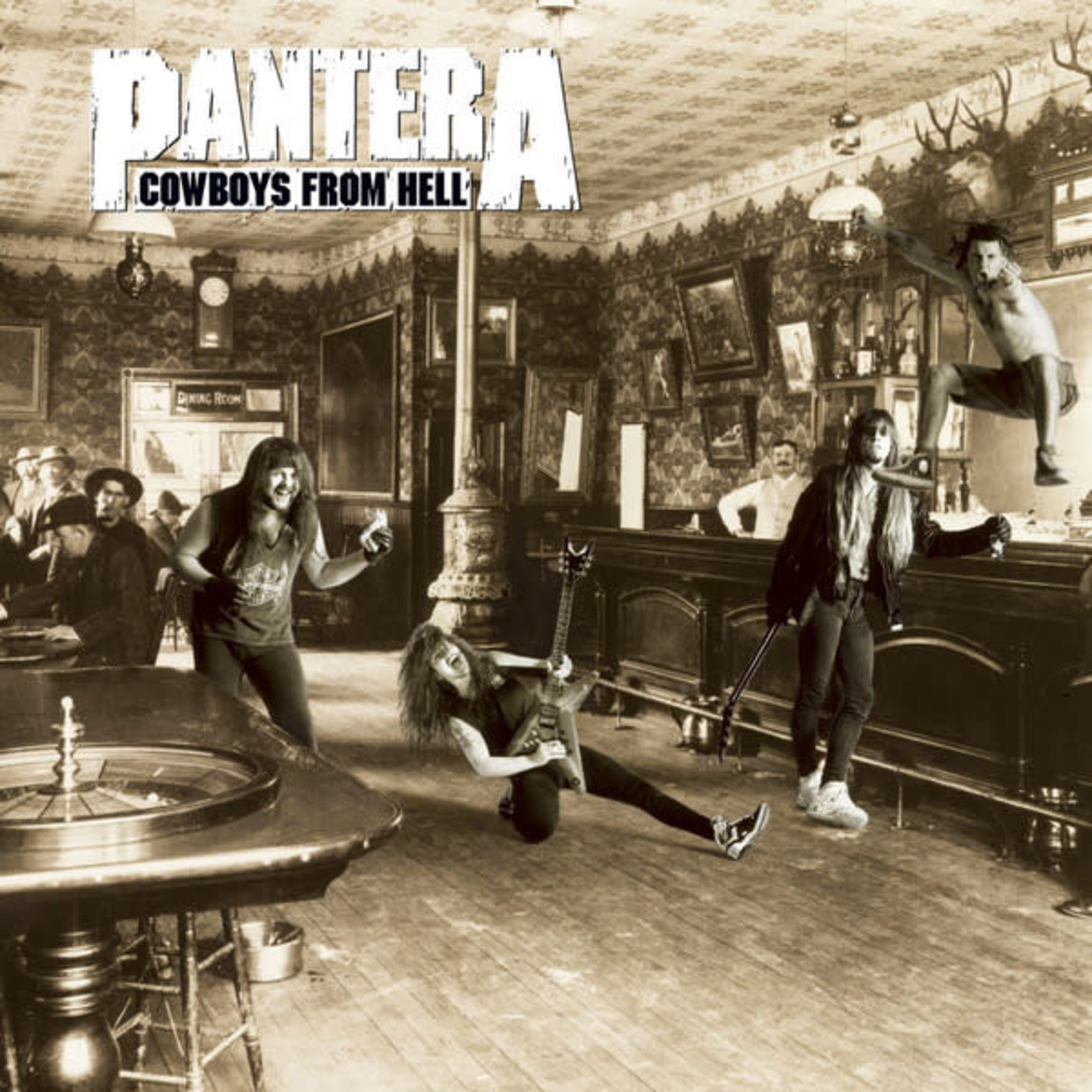 Pantera - Cowboys From Hell (LP) [White/Whiskey]