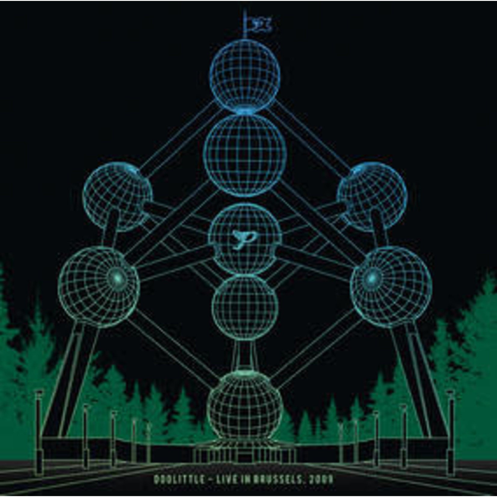 Record Store Day 2008-2025 Pixies - Doolittle - Live In Brussels, 2009 (2LP) [Green/Blue]