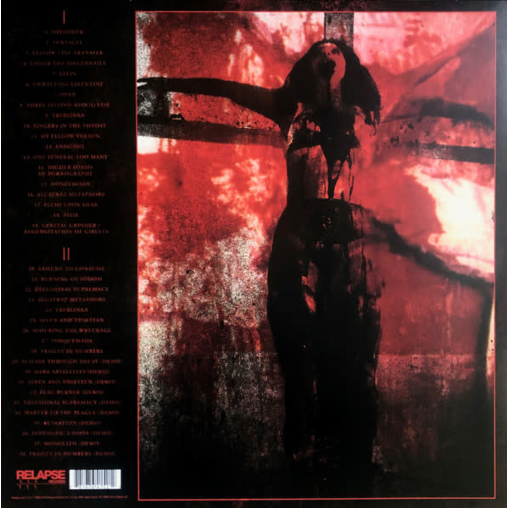 Relapse Pig Destroyer - 38 Counts of Battery (LP) [Red/Black Smoke]
