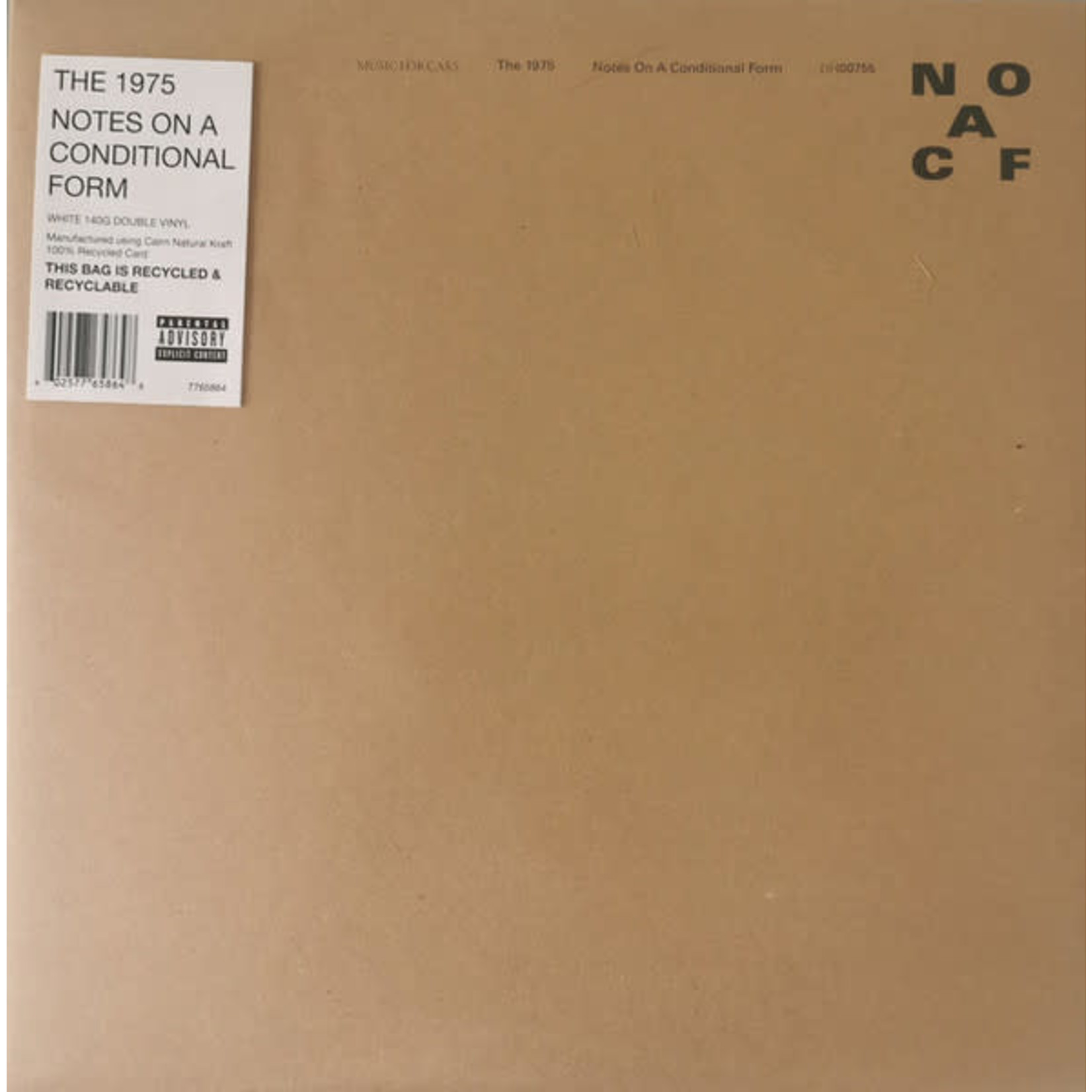 Polydor 1975 - Notes On A Conditional Form (2LP) [Clear]