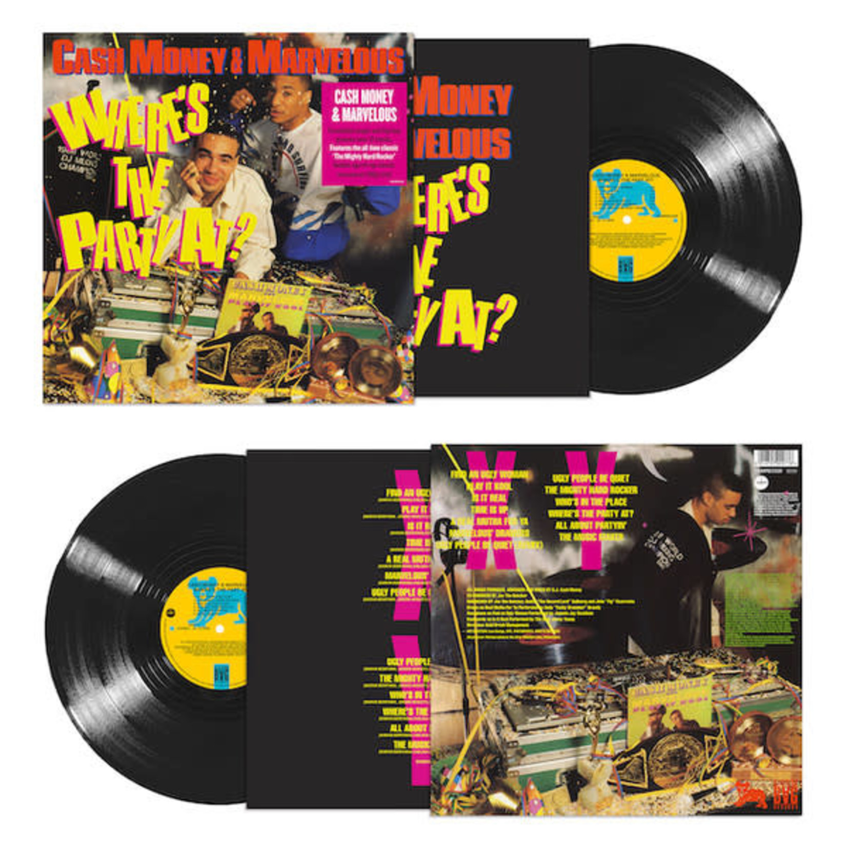 Demon Cash Money & Marvelous - Where's The Party At? (LP)