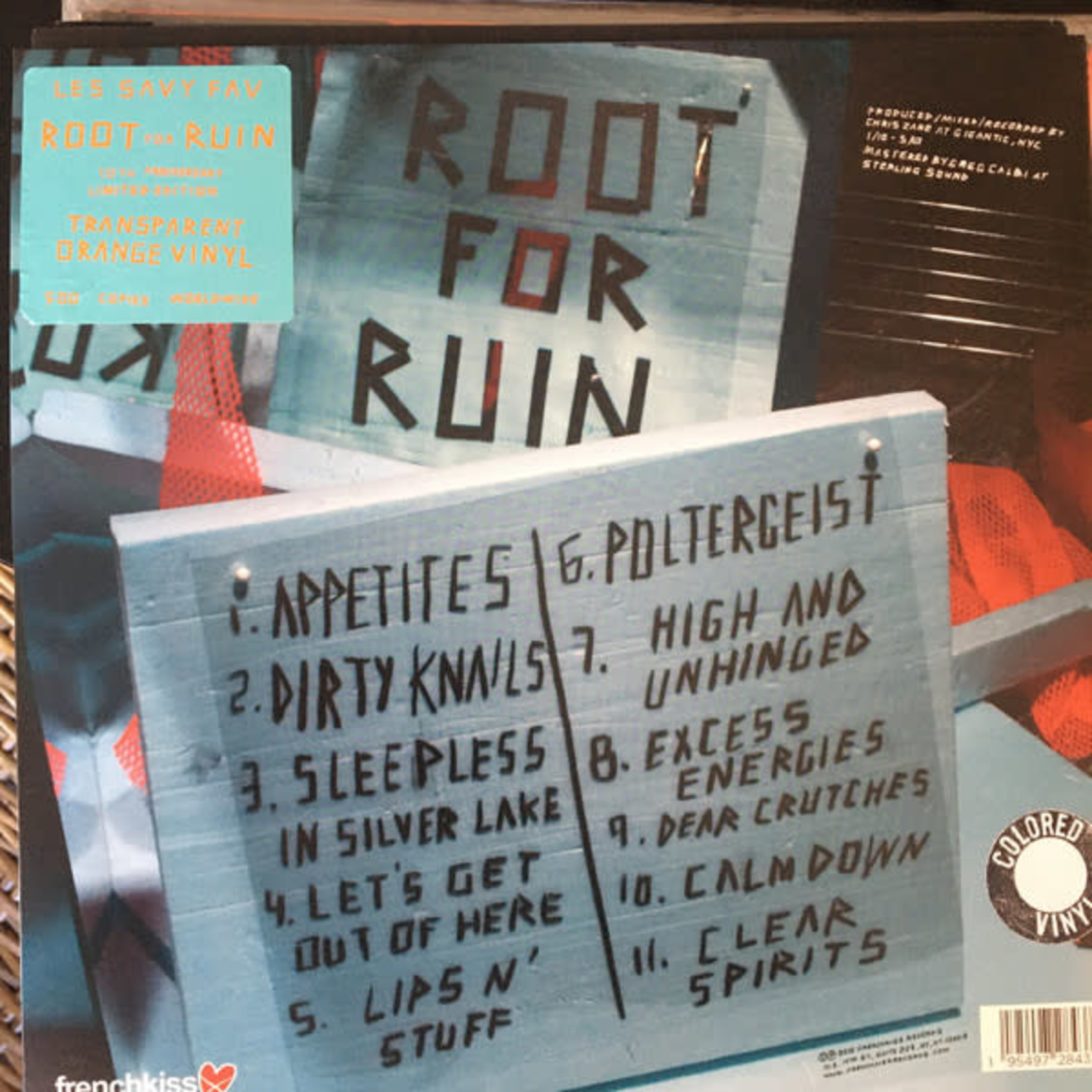 Frenchkiss Les Savy Fav - Root for Ruin (LP) [Orange]