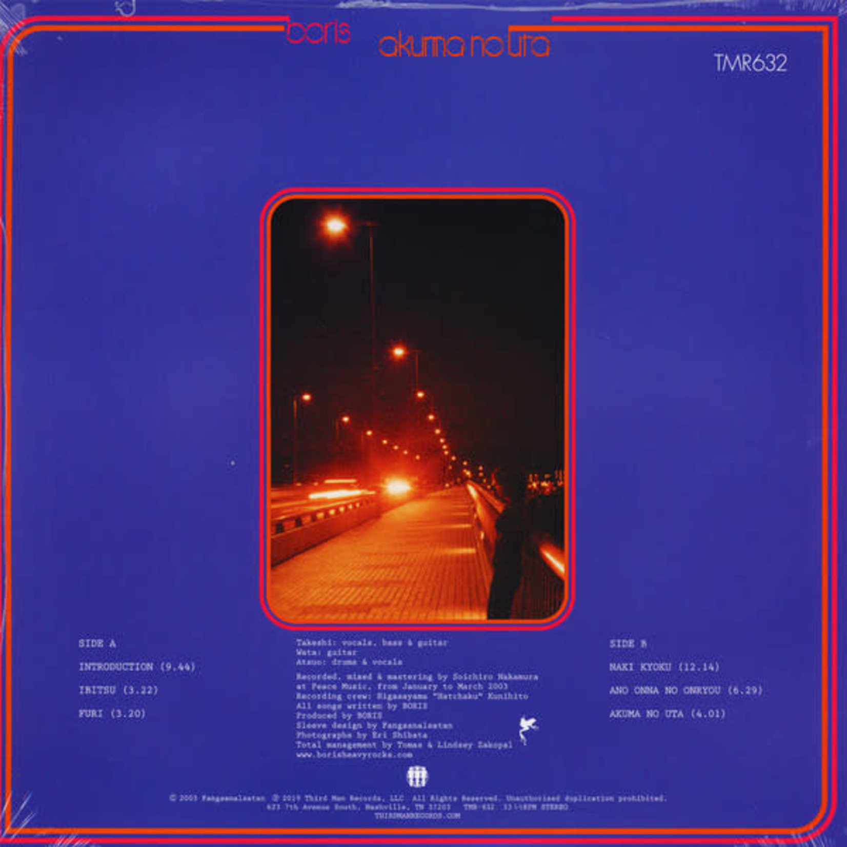 Third Man Boris - Akuma No Uta (LP)